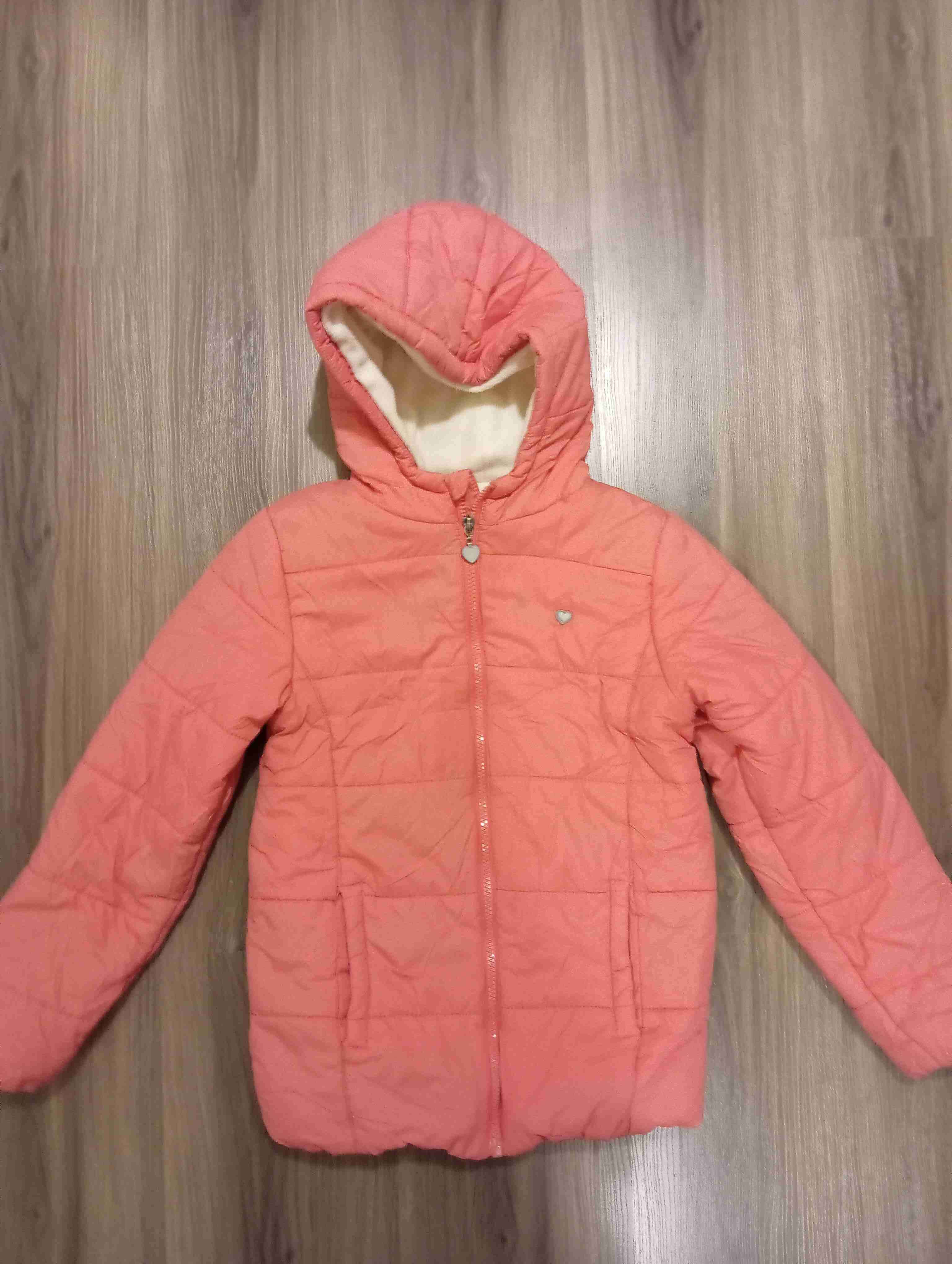 Chaqueta rosa forrada - miniatura 1