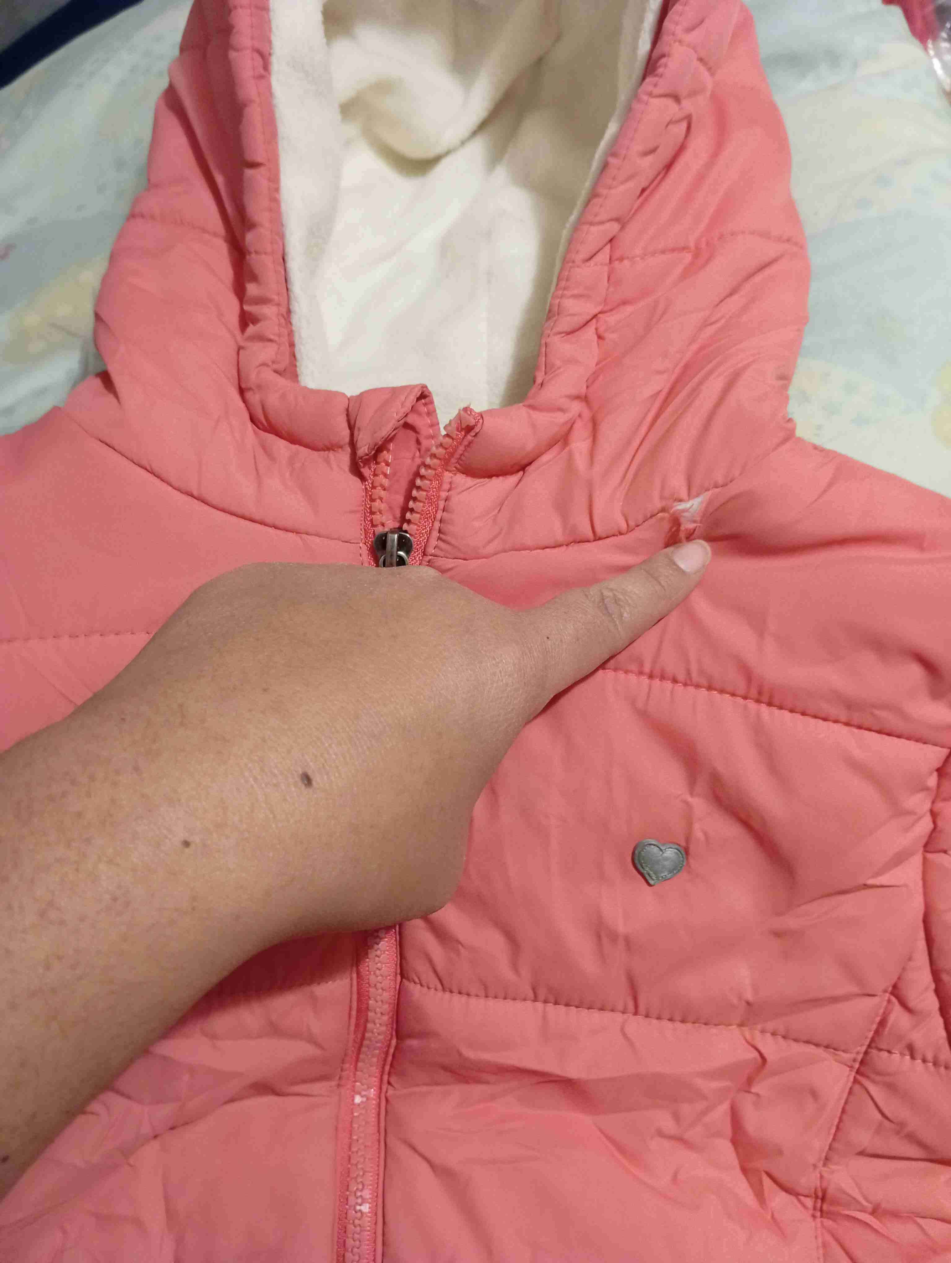 Chaqueta rosa forrada - miniatura 4
