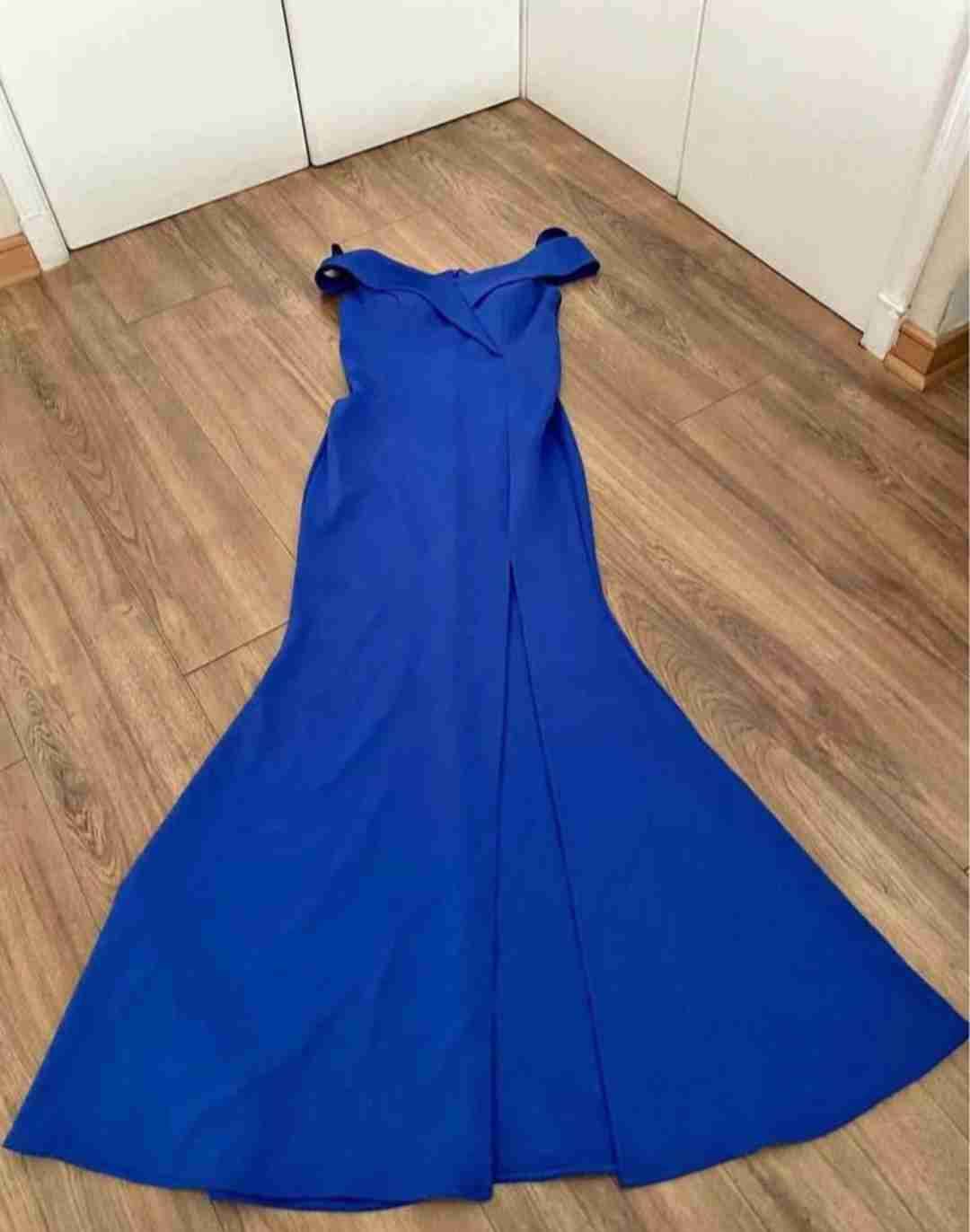 Vestido azul rey - miniatura 3