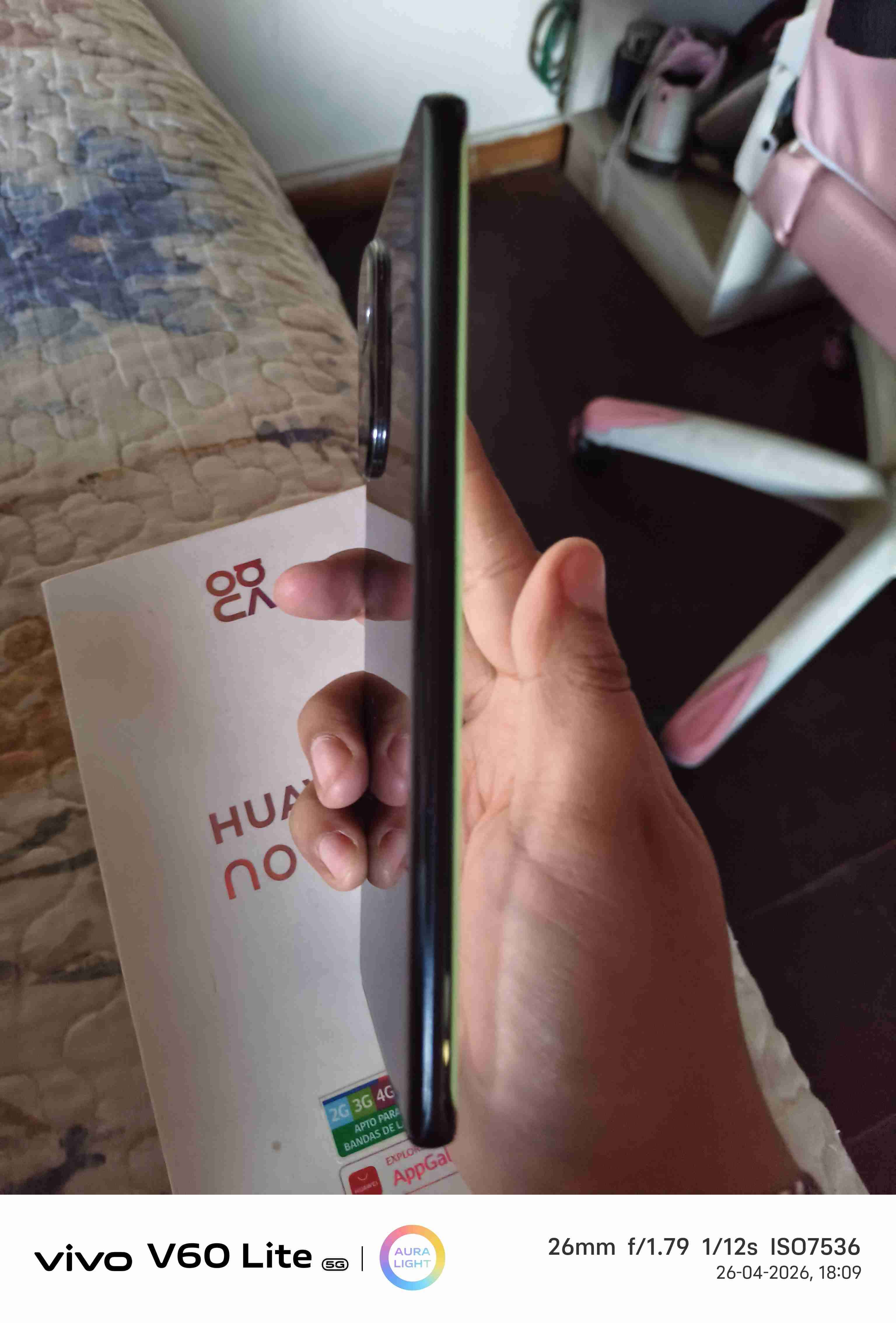 Smartphone Huawei negro - miniatura 4