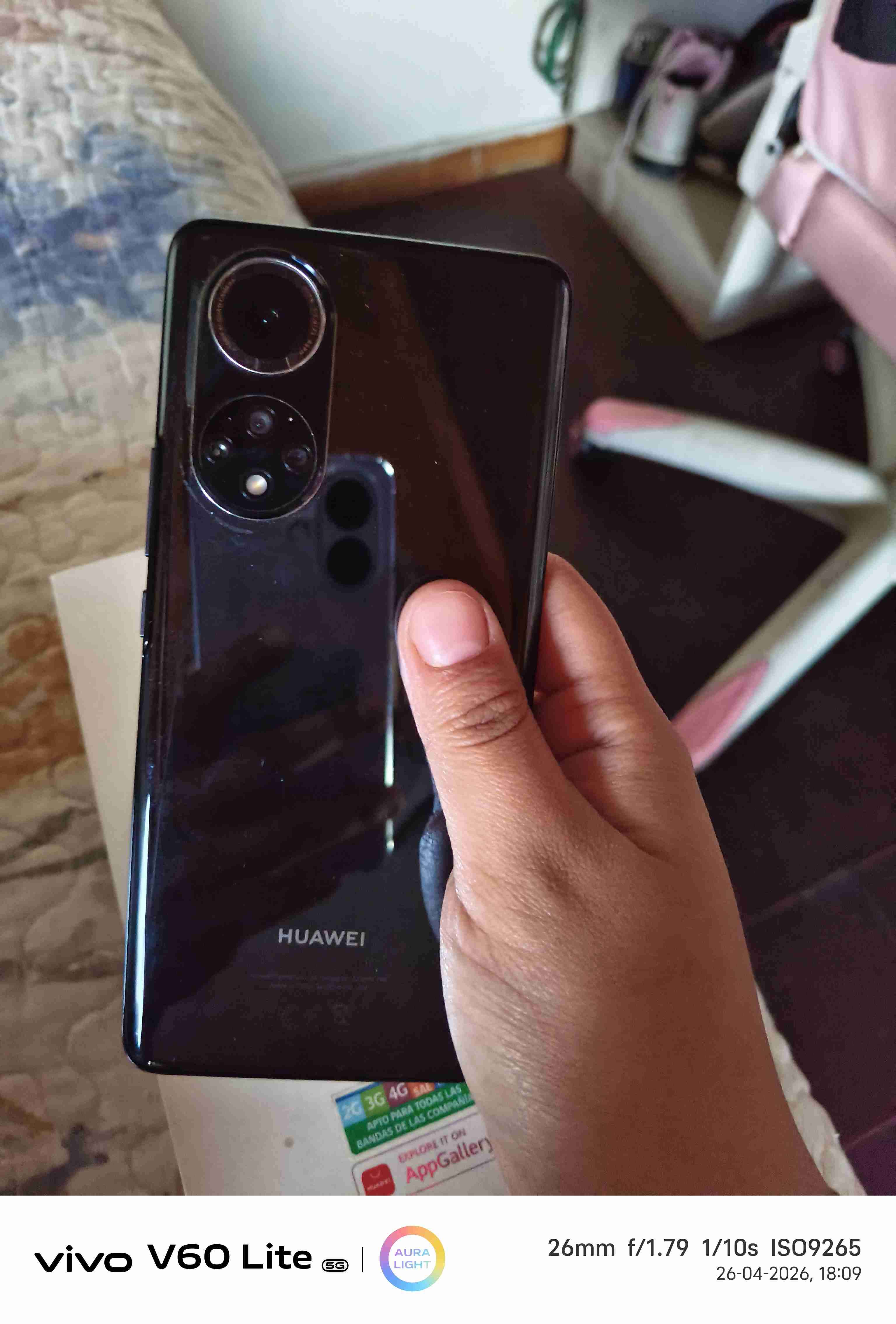 Smartphone Huawei negro - miniatura 5