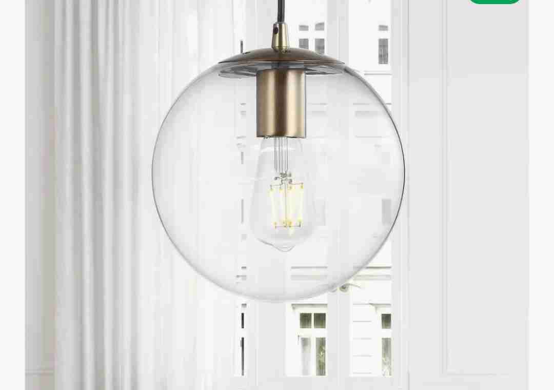 Lámpara colgante de vidrio nueva - miniatura 3