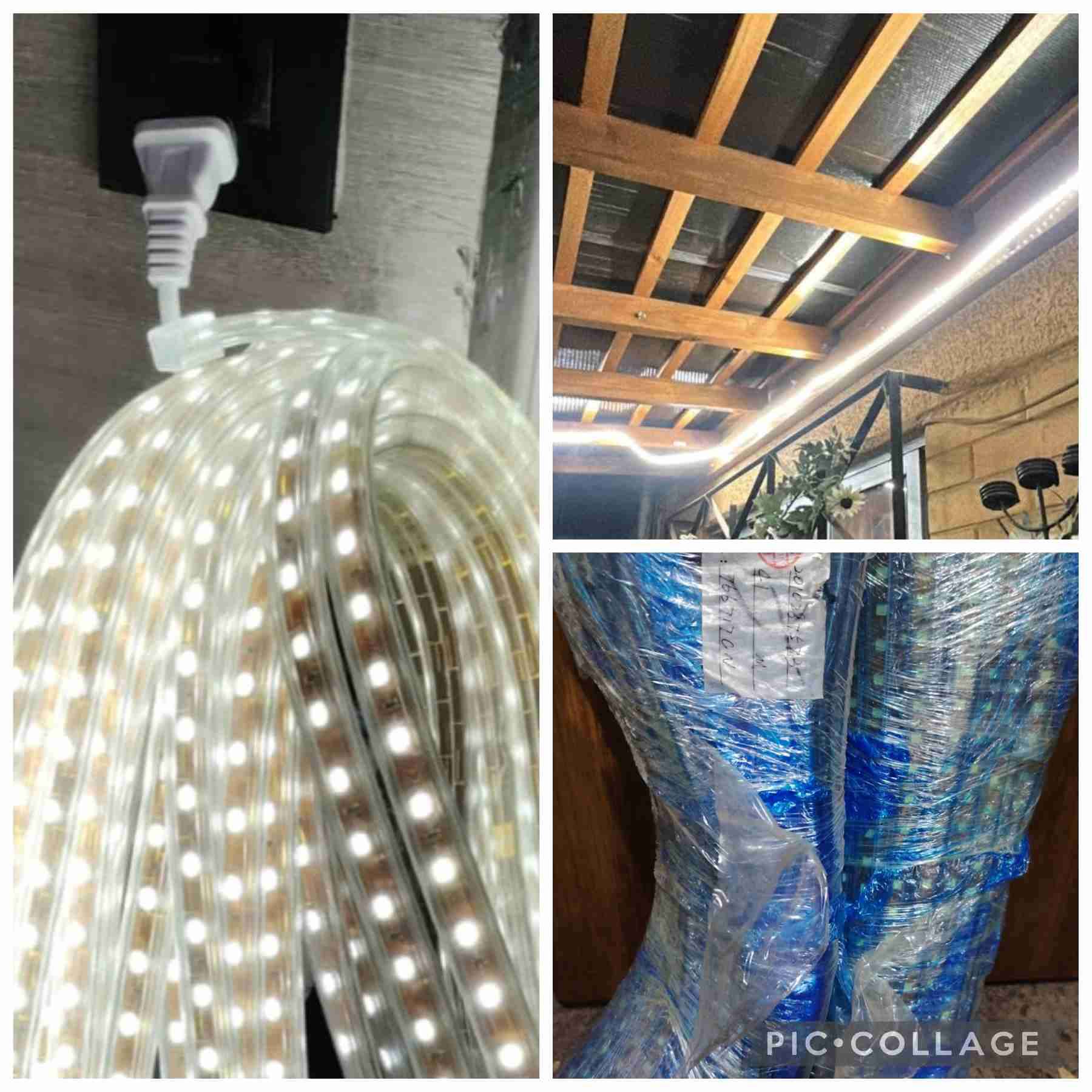 Tira de luces LED blanca