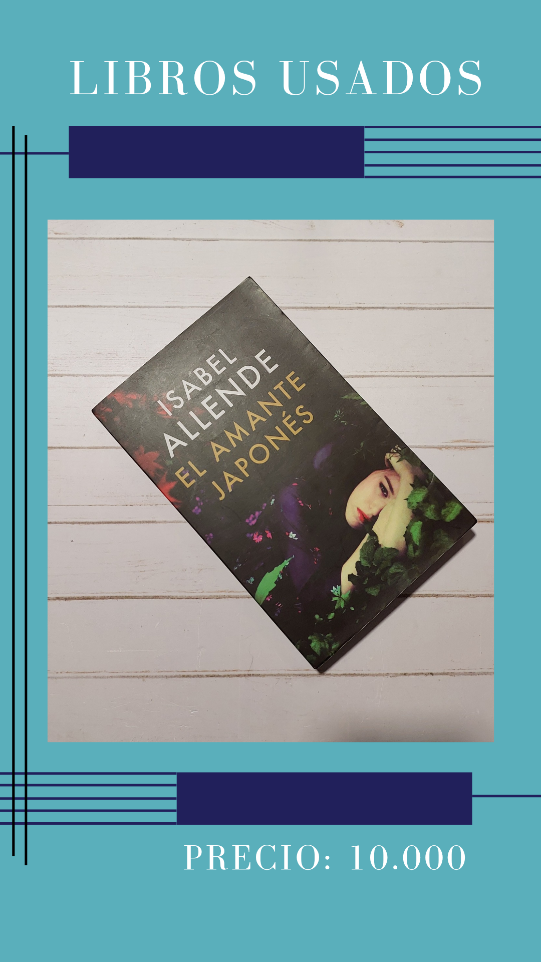 Libro El Amante Japonés usado