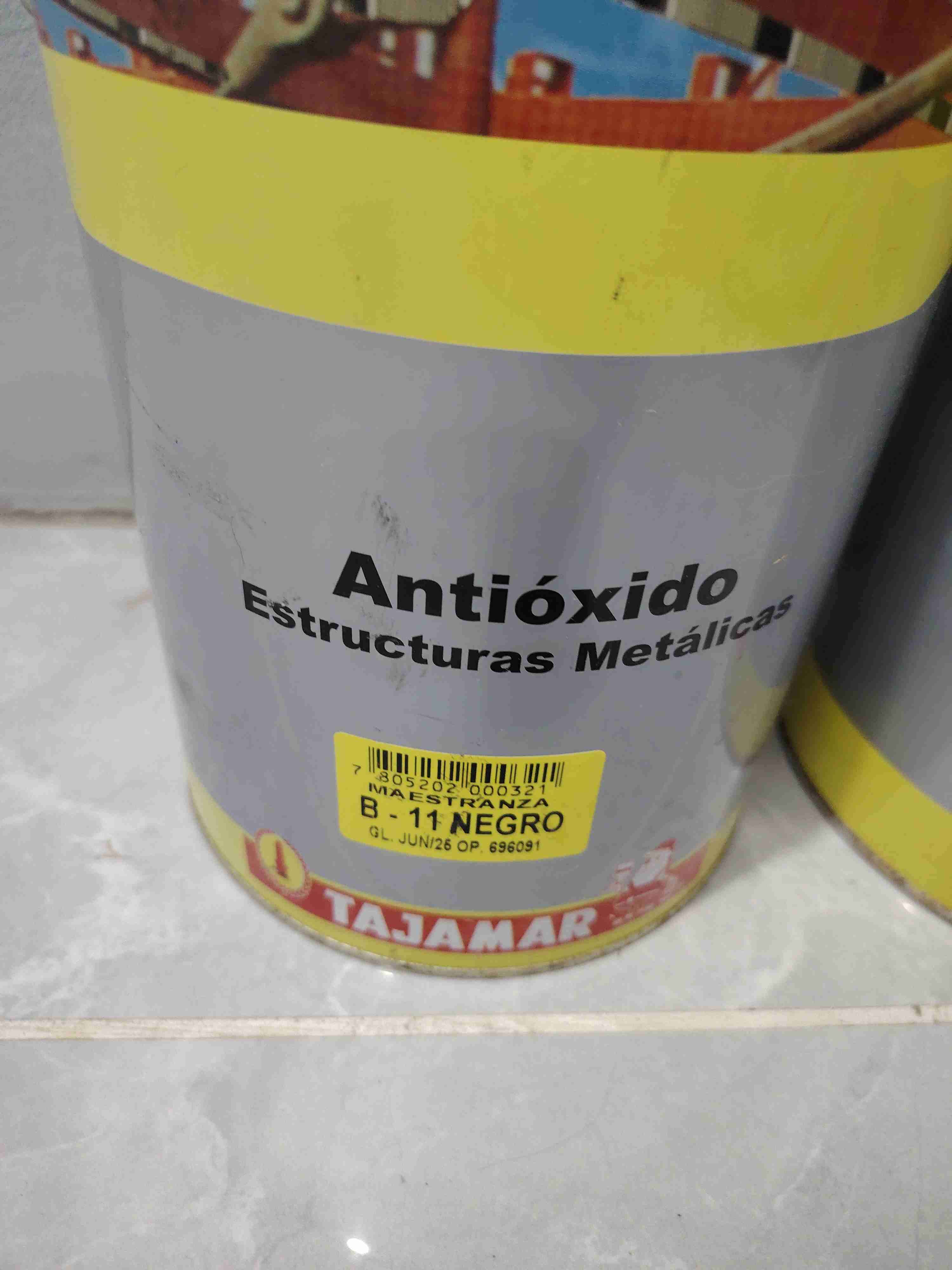 Pintura antióxido negro Tajamar - miniatura 1