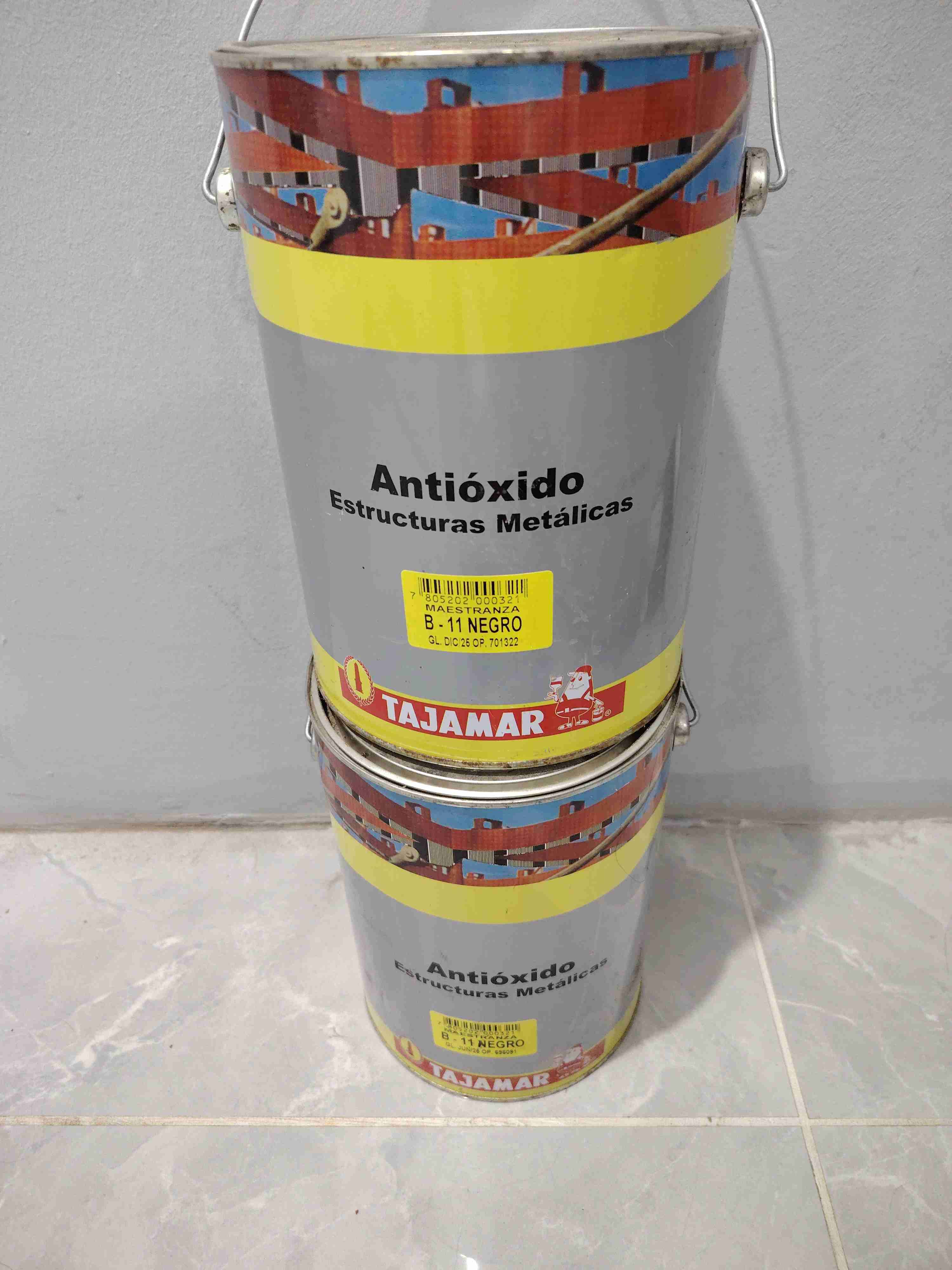 Pintura antióxido negro Tajamar - miniatura 2