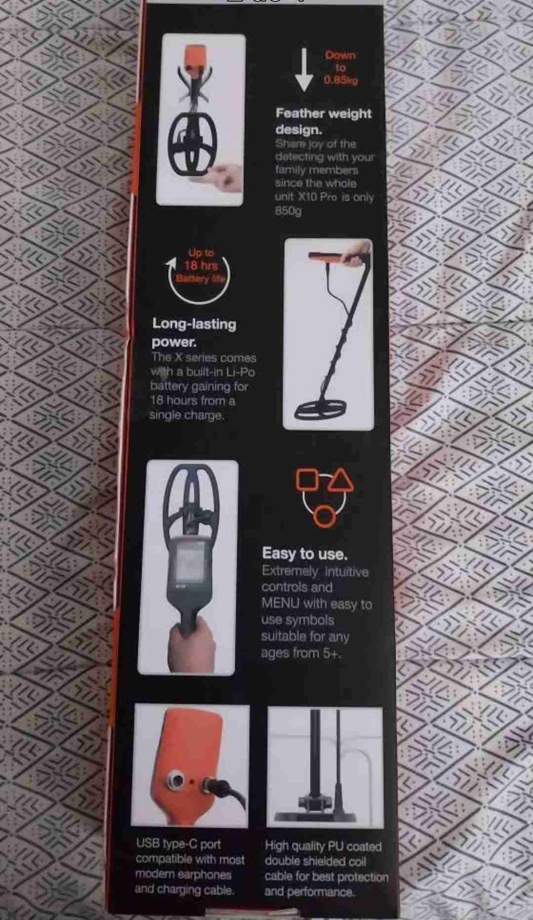 Detector de metales X10 nuevo - miniatura 2