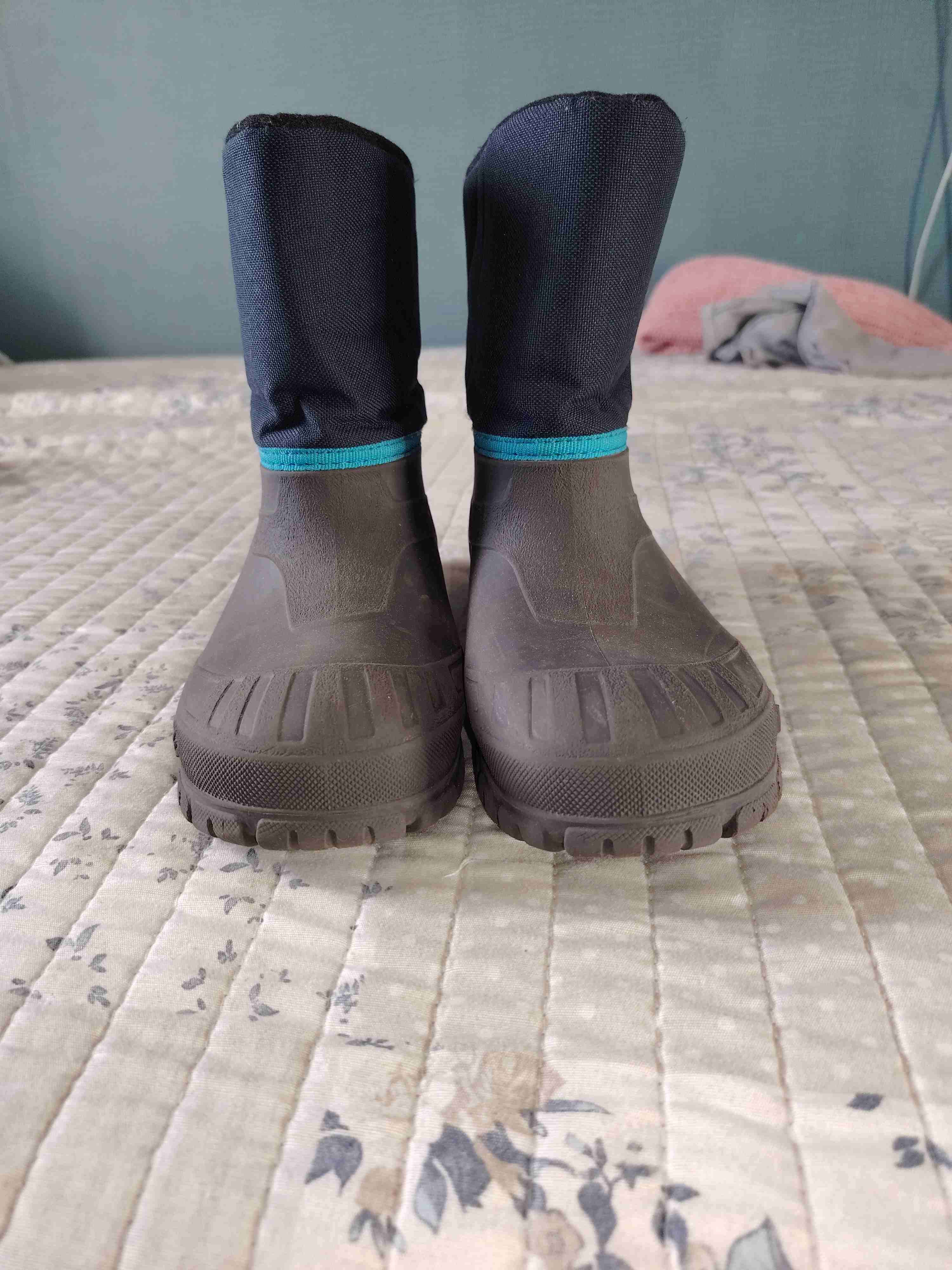 Botas impermeables negras - miniatura 1