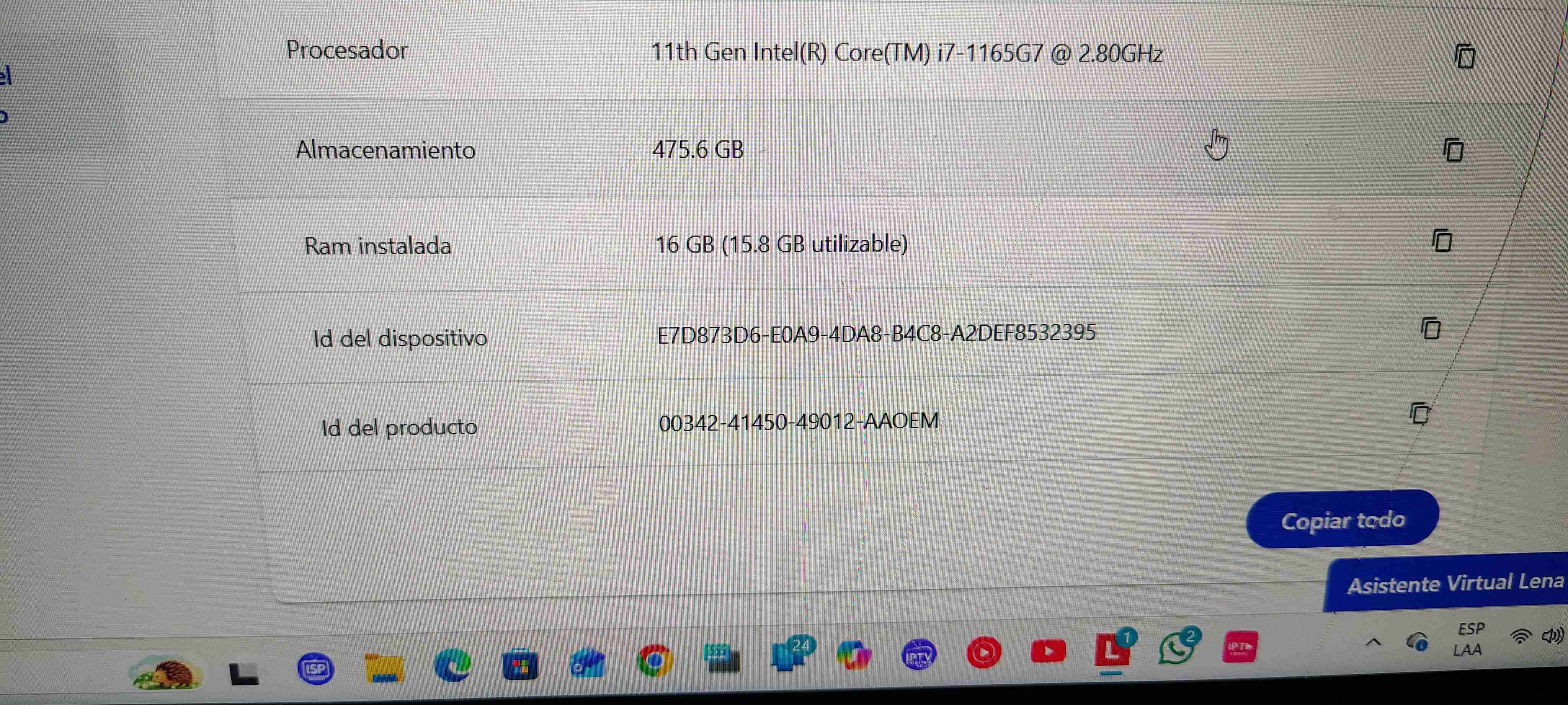 Laptop  Notebook Lenovo yoga 7 15ITL5 - miniatura 4