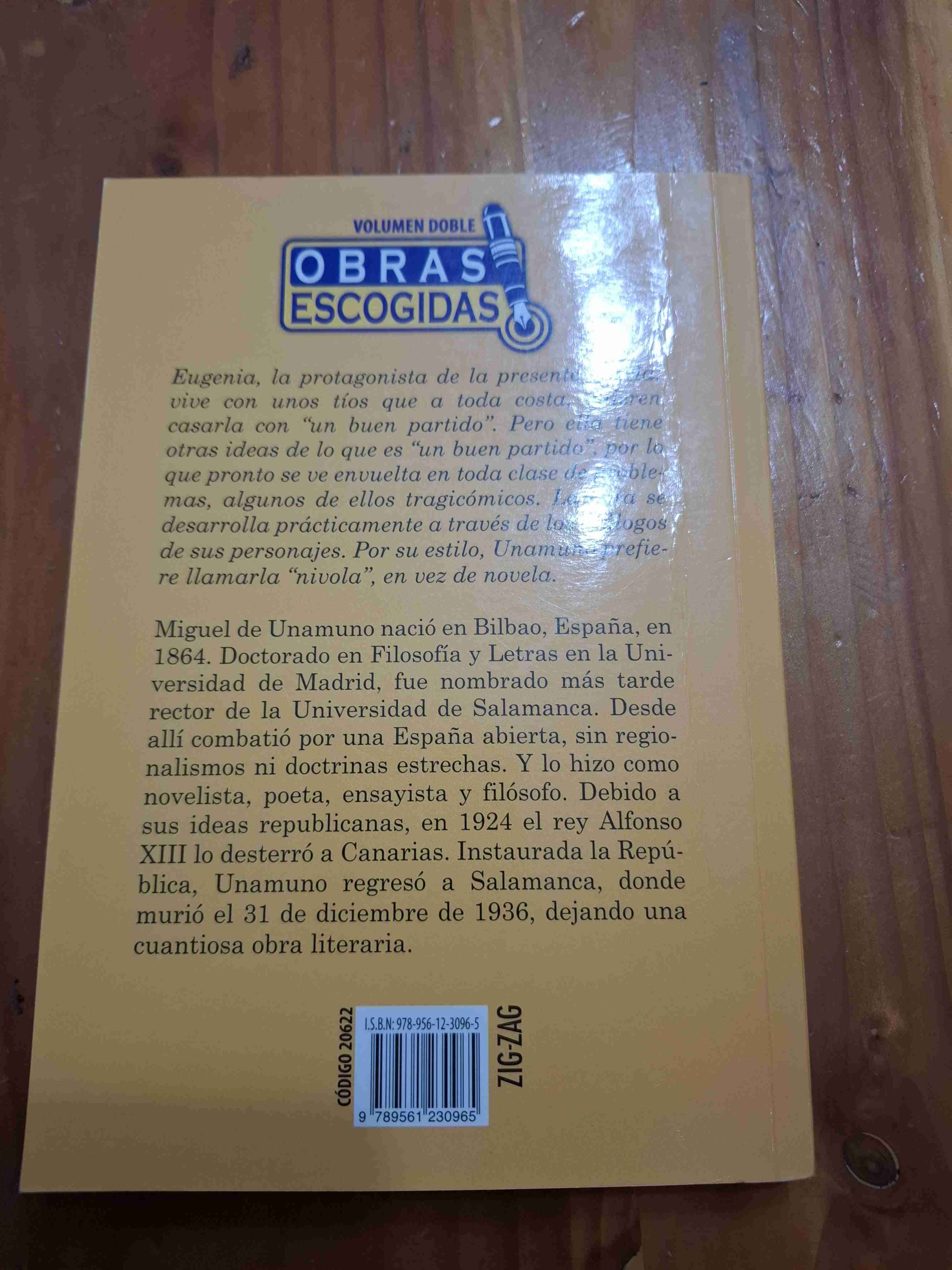 Libro 'Niebla' de Unamuno - miniatura 2