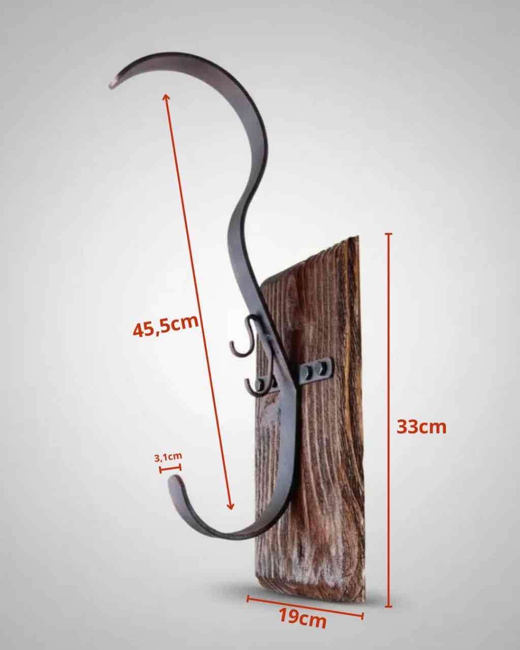 Colgador casco moto pared perchero - miniatura 4