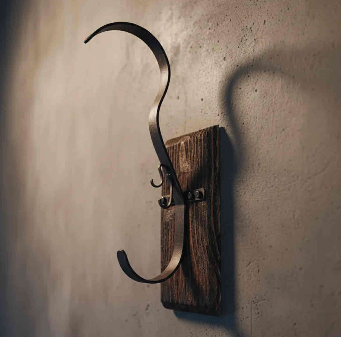 Colgador casco moto pared perchero - miniatura 5