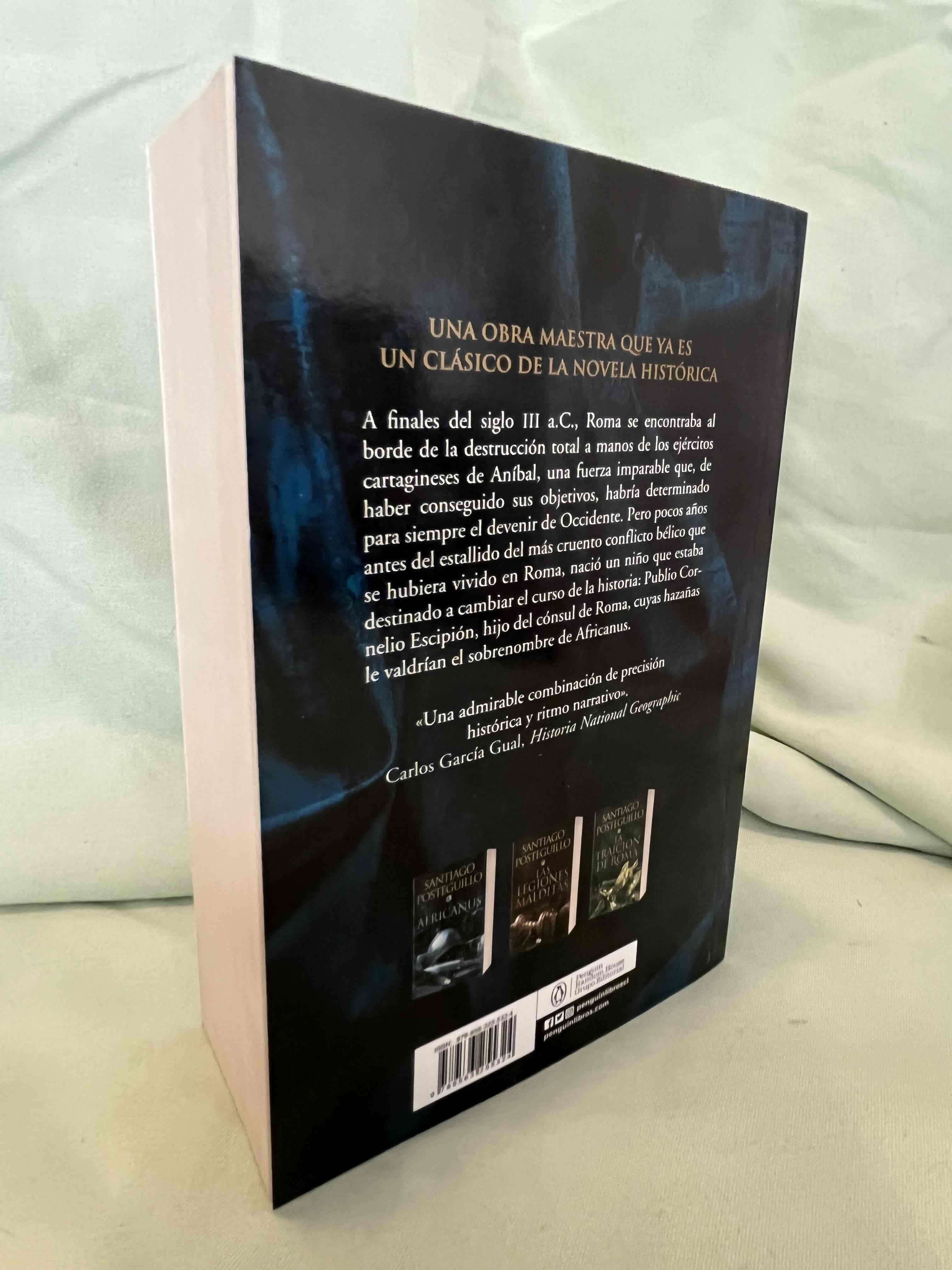 Libro 'Africanus' de Santiago Posteguillo - miniatura 2