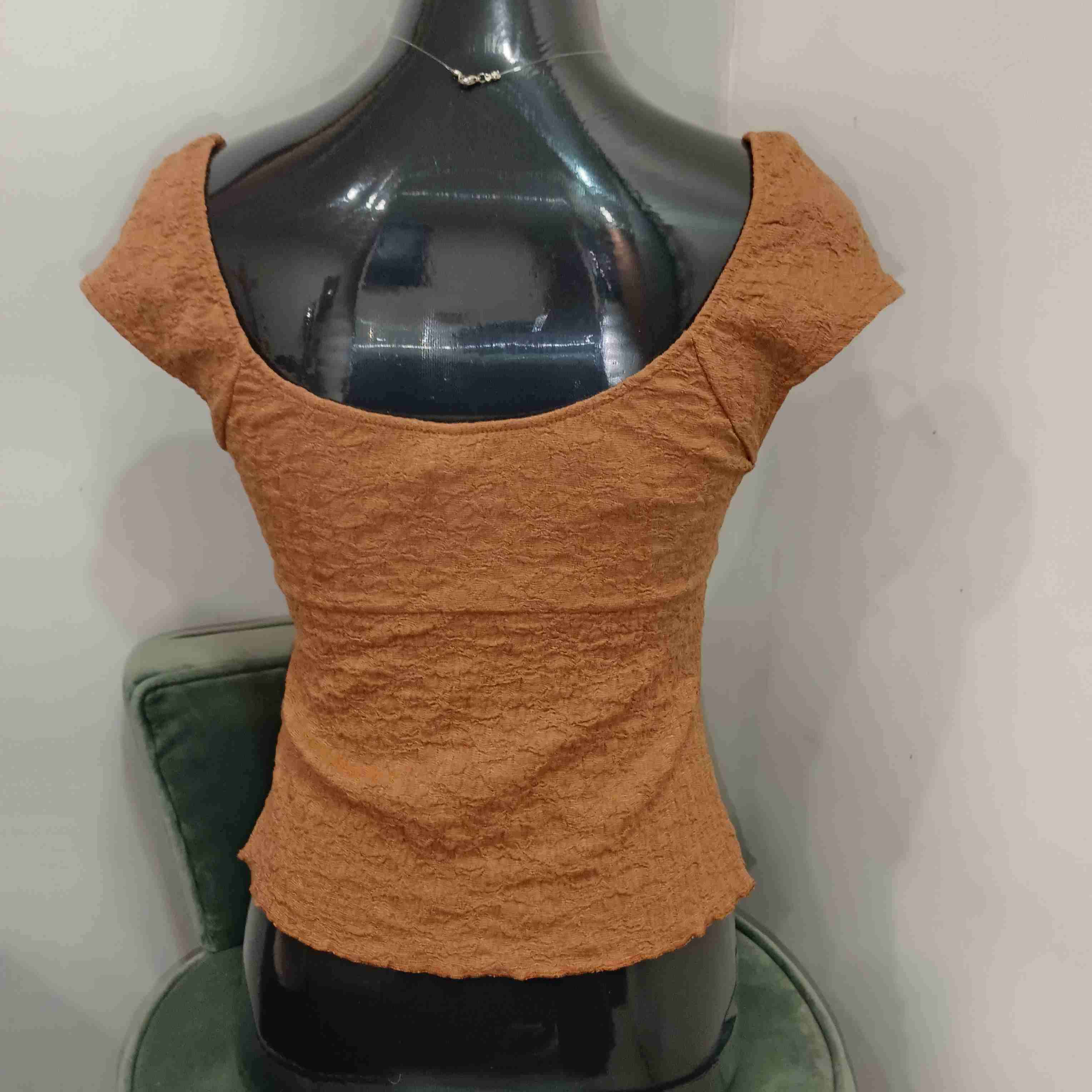 Top Sybilla Terracota Talla S ( nuevo) - miniatura 2