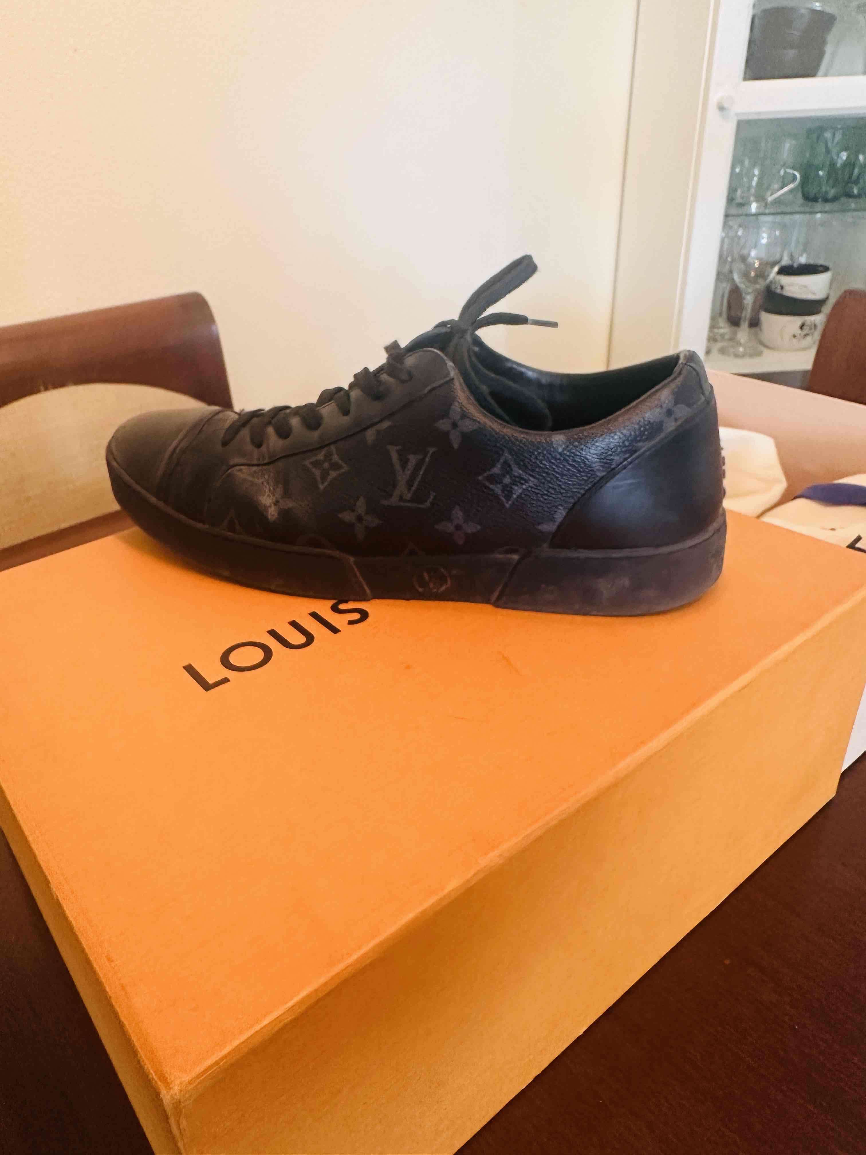 Zapatillas negras Louis Vuitton - miniatura 2