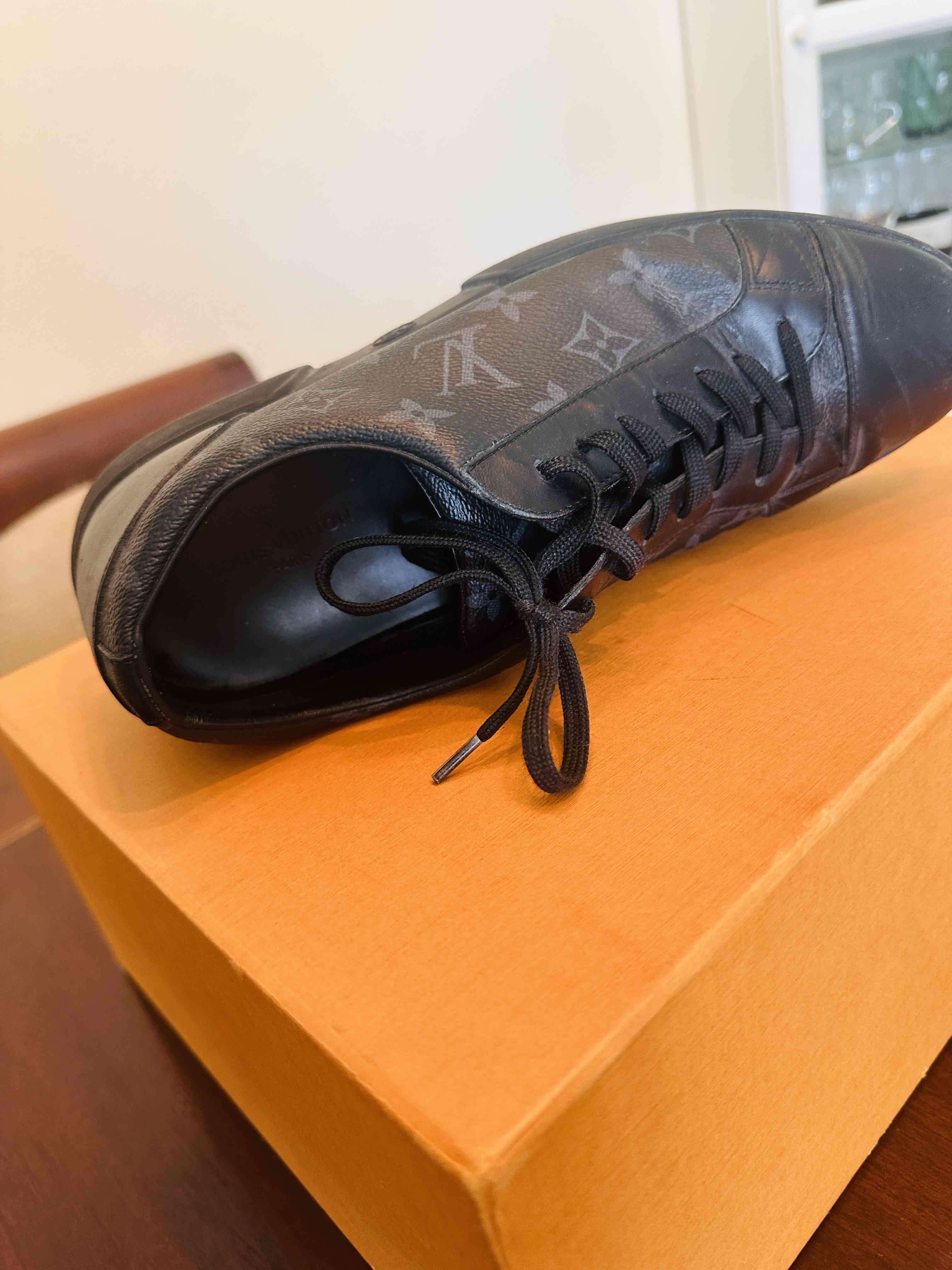 Zapatillas negras Louis Vuitton - miniatura 4