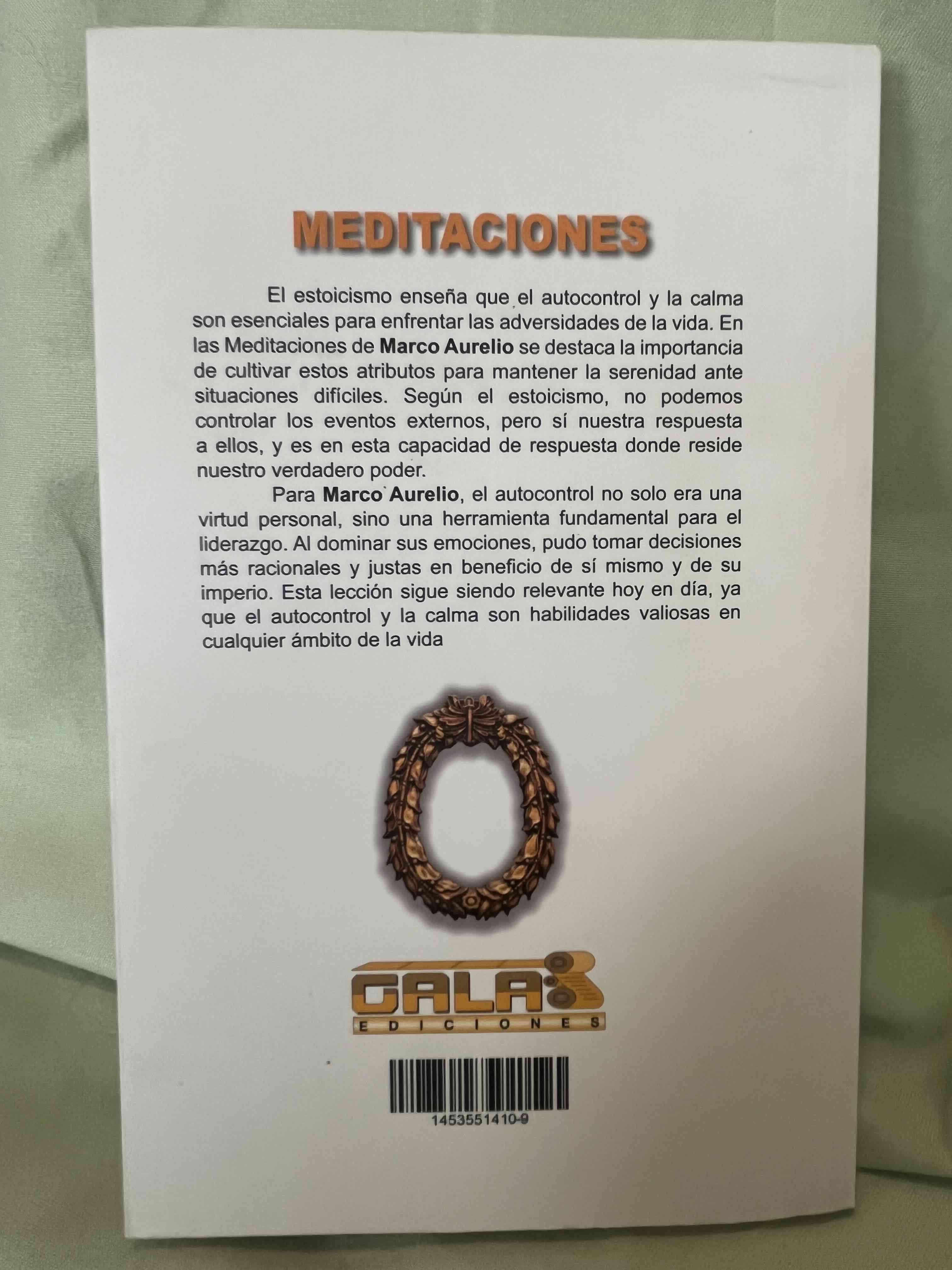 Libro Meditaciones Marco Aurelio - miniatura 2