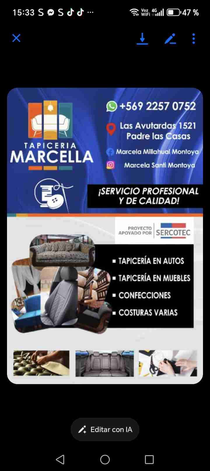 Tapicería marcella - miniatura 1