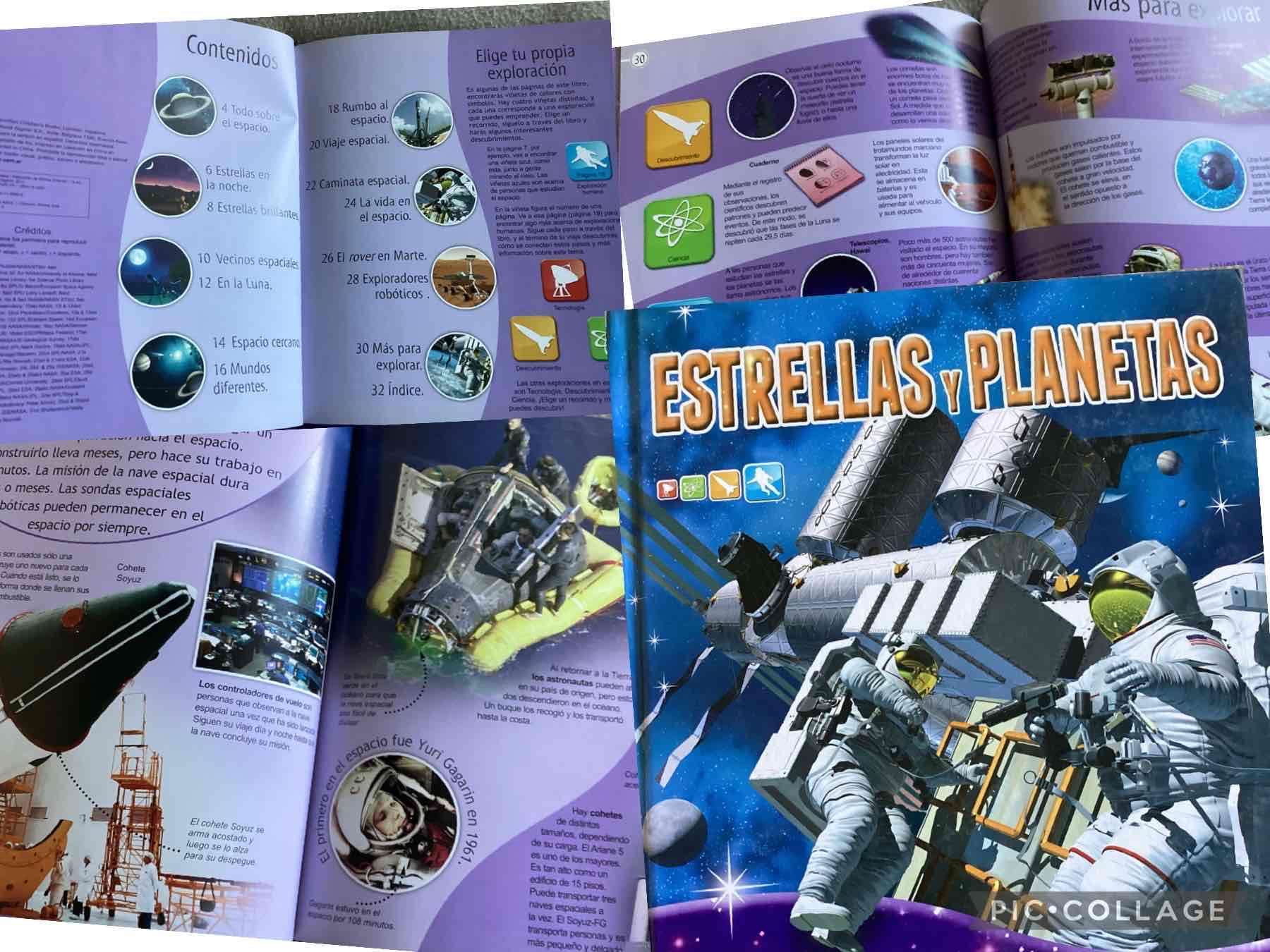 Libro Estrellas y Planetas