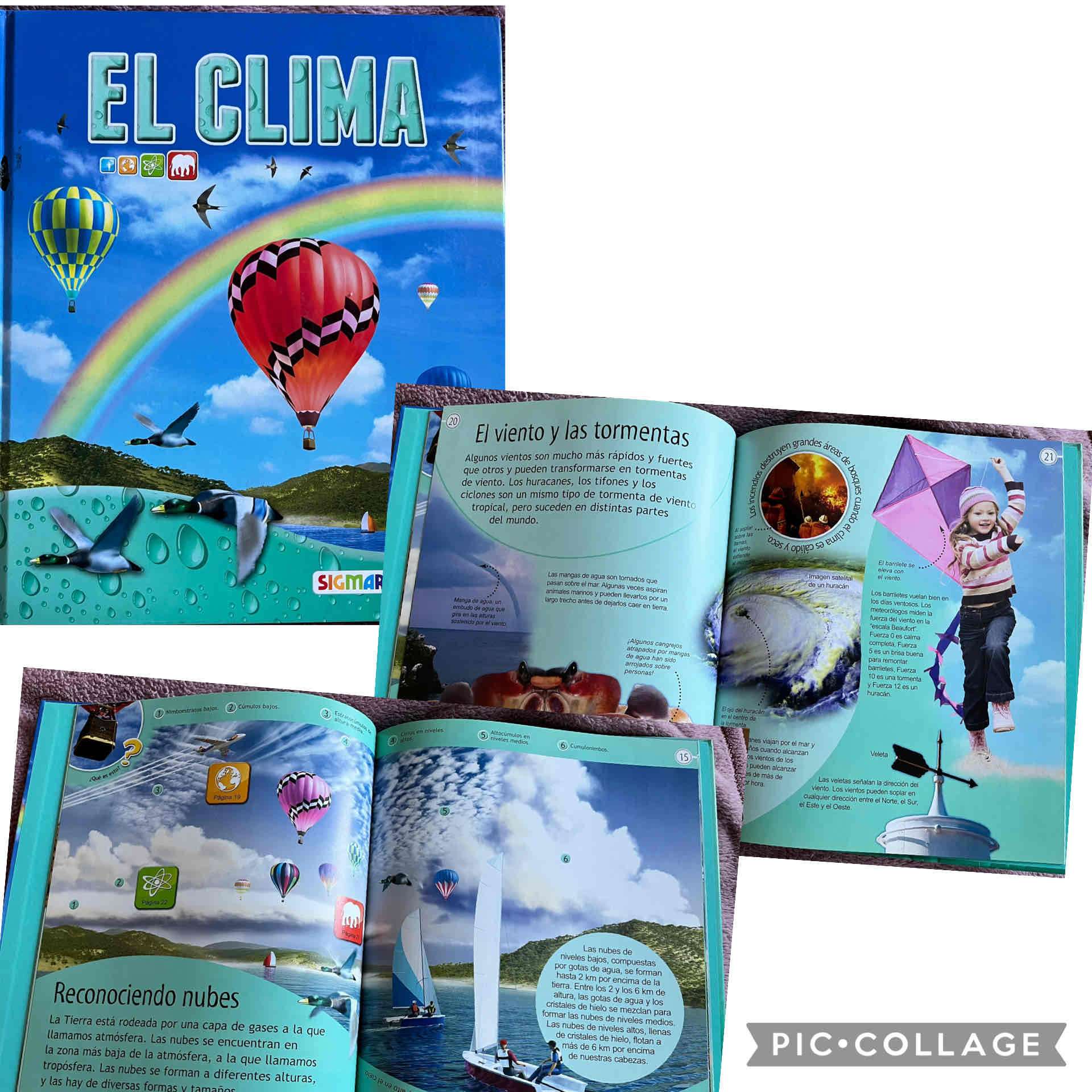 Libro El Clima para niños