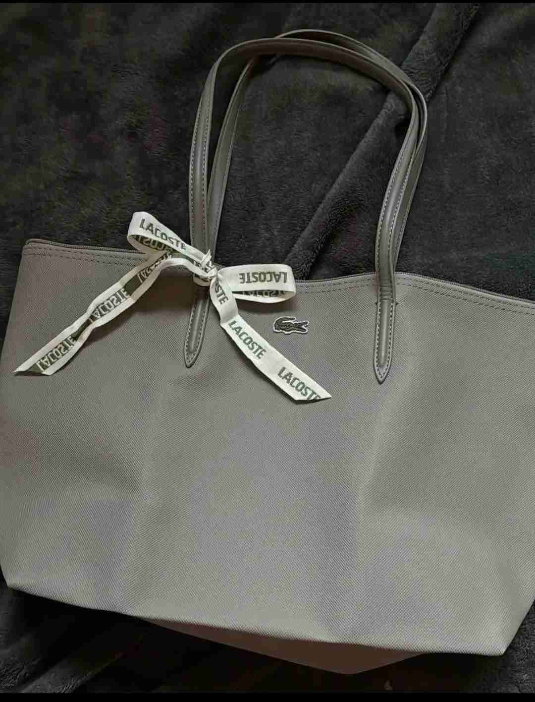 Bolso gris Lacoste elegante - miniatura 2