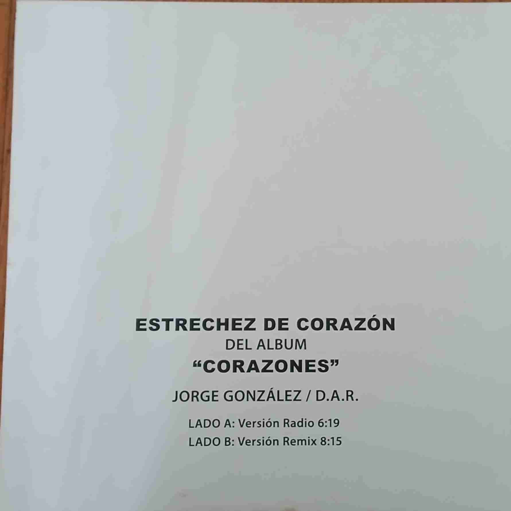 Vinilo Los Prisioneros - Estrechez de Corazón - miniatura 2