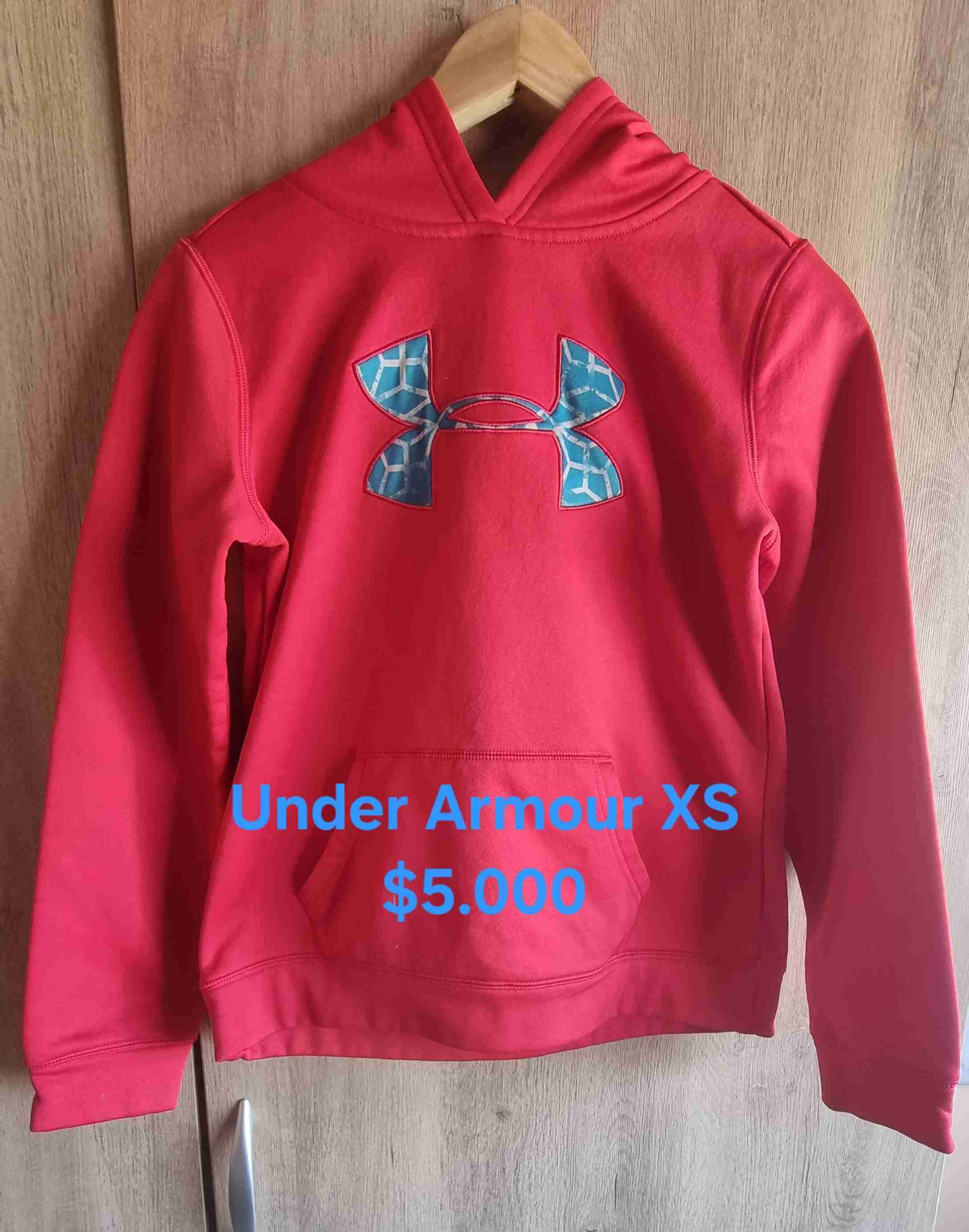 Polerón rojo Under Armour - miniatura 1