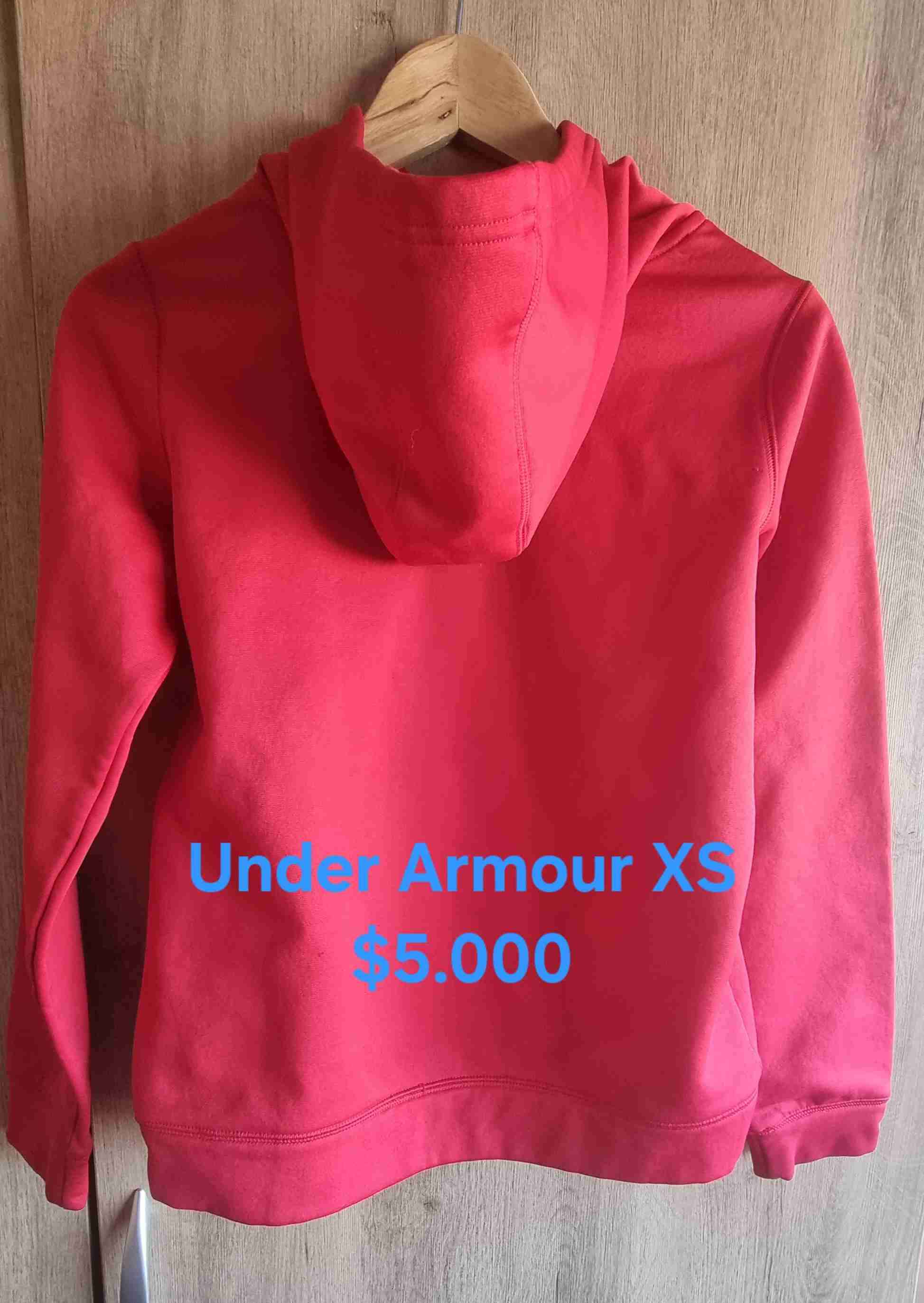 Polerón rojo Under Armour - miniatura 2