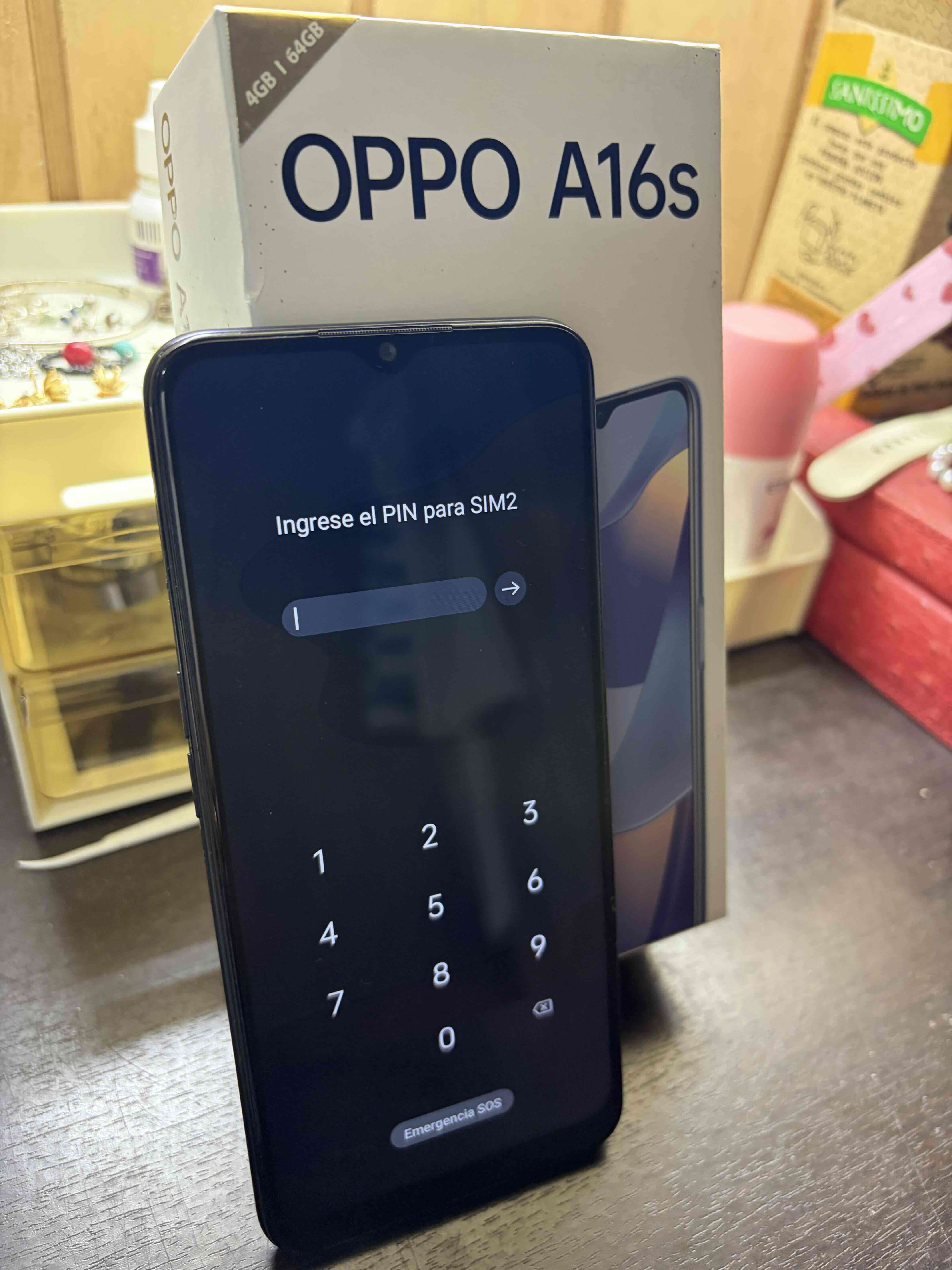 OPPO A16s con caja original - miniatura 1
