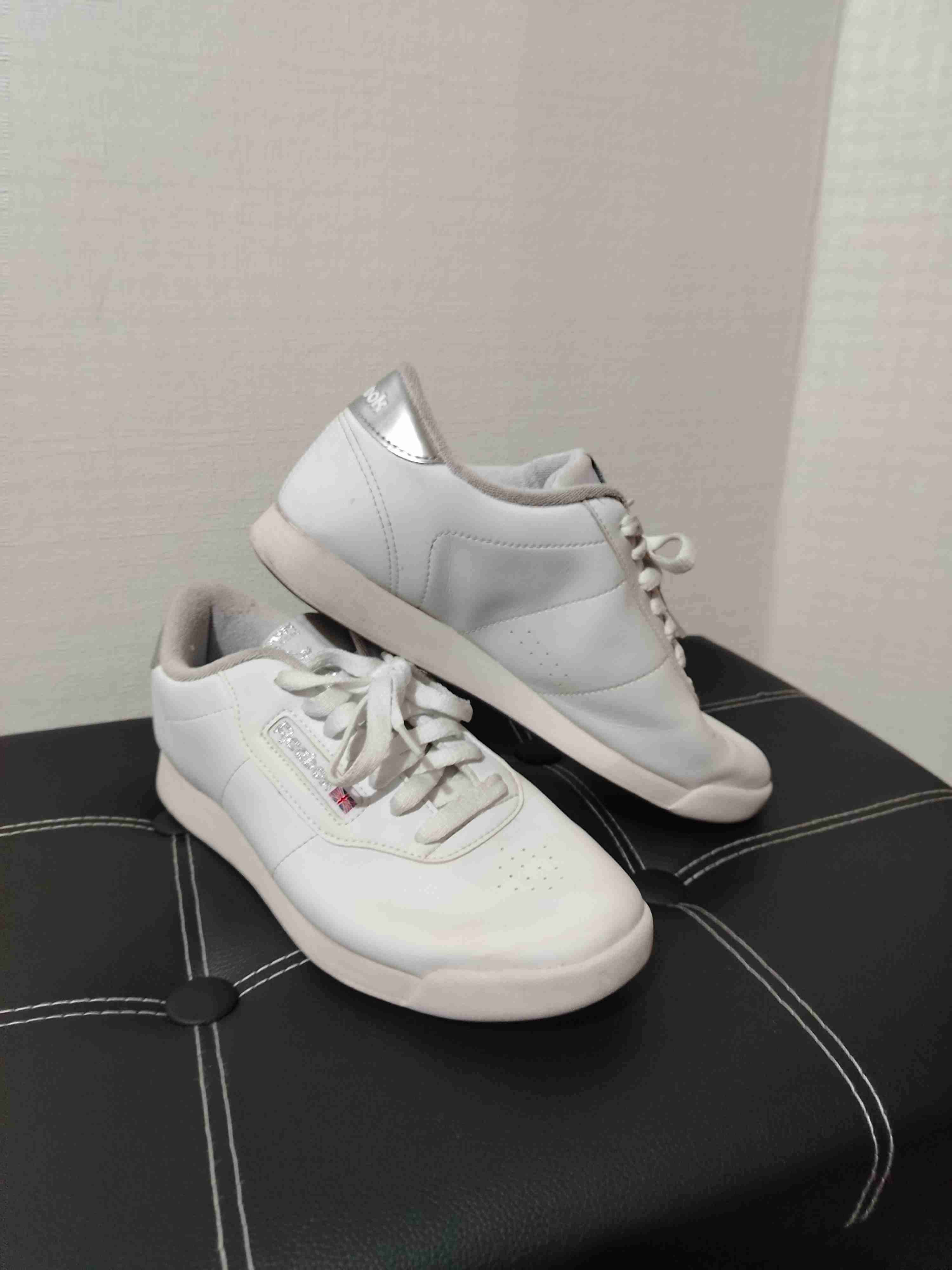 Zapatillas Reebok blancas de cuero - miniatura 1