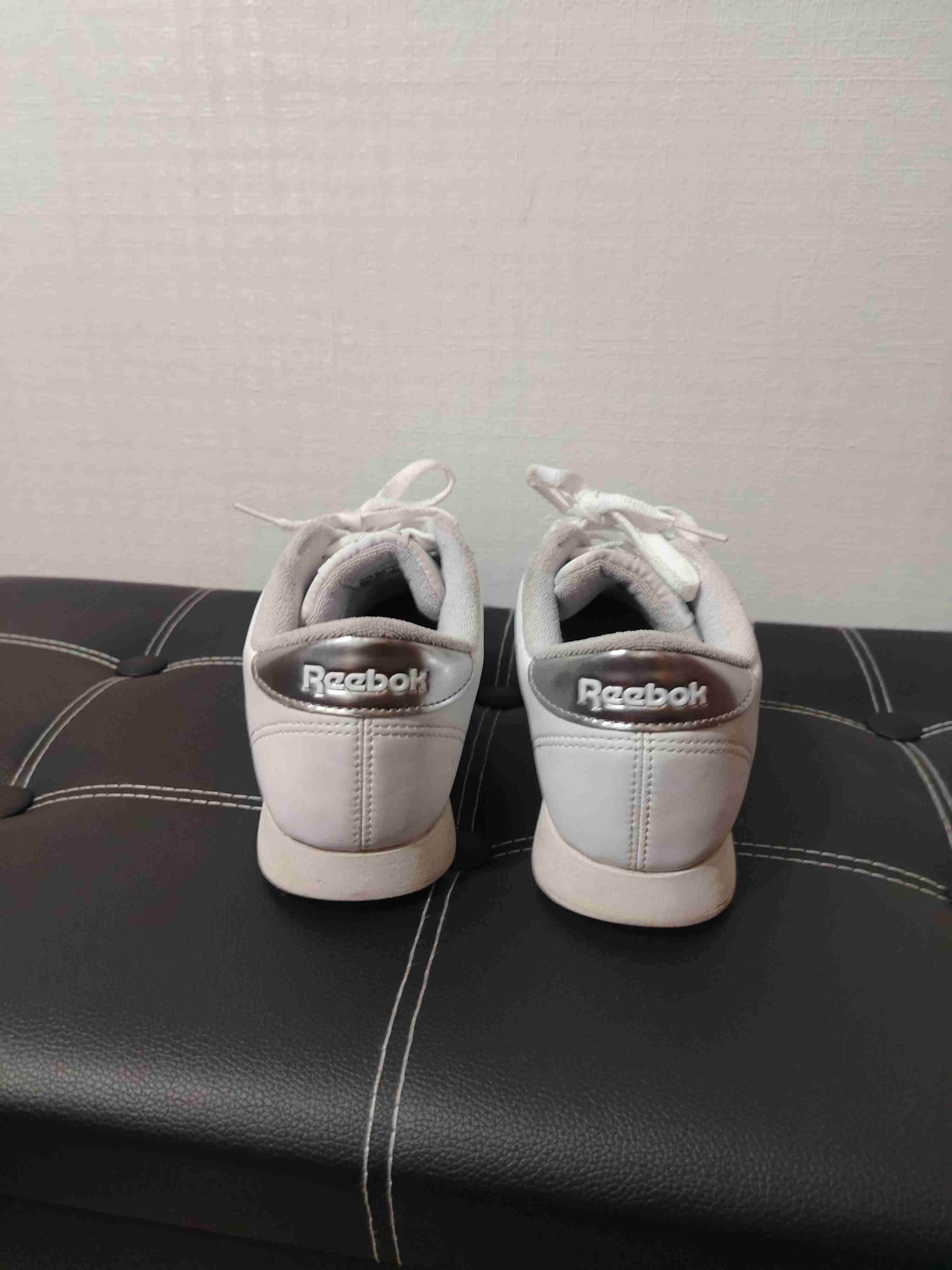 Zapatillas Reebok blancas de cuero - miniatura 5