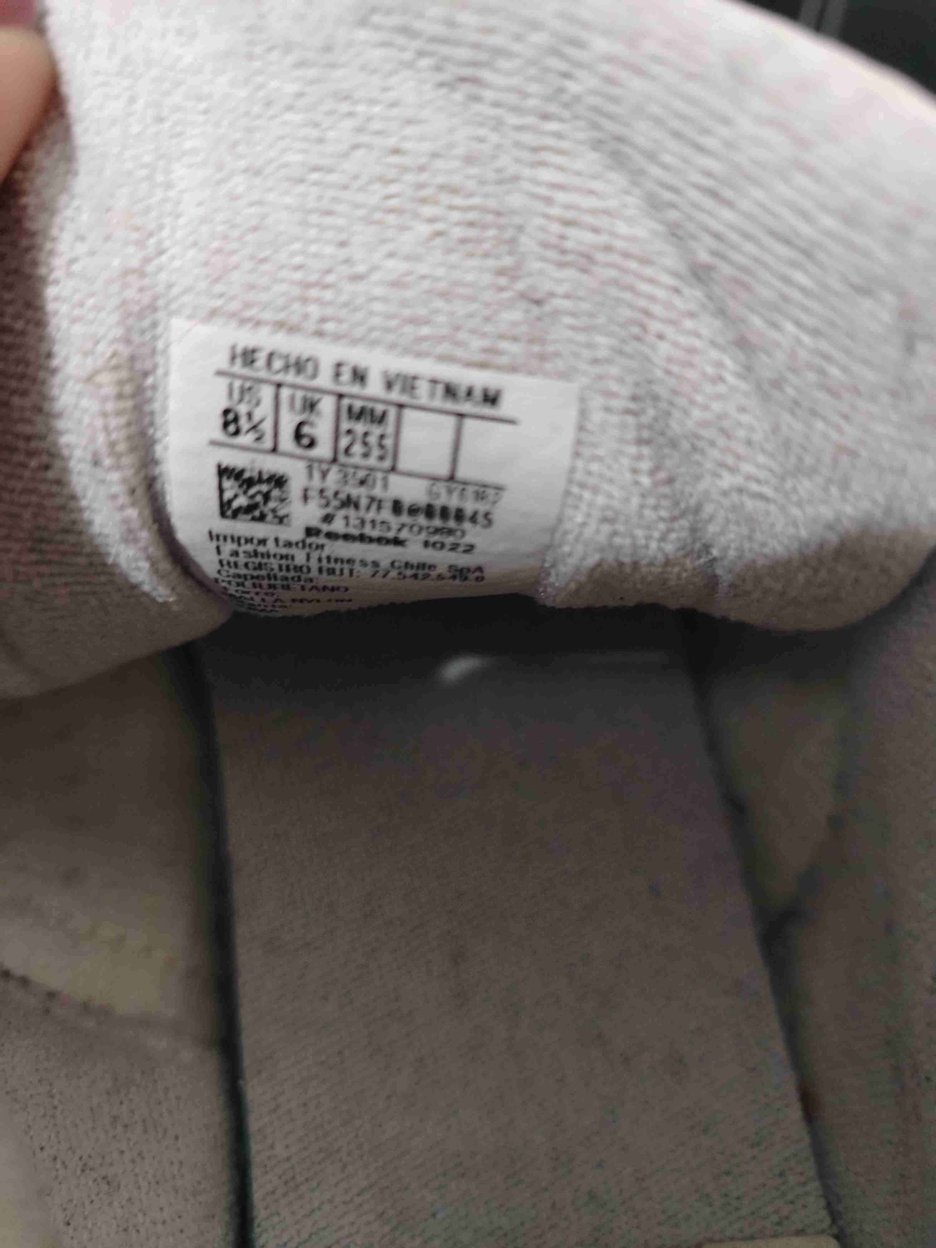 Zapatillas Reebok blancas de cuero - miniatura 6