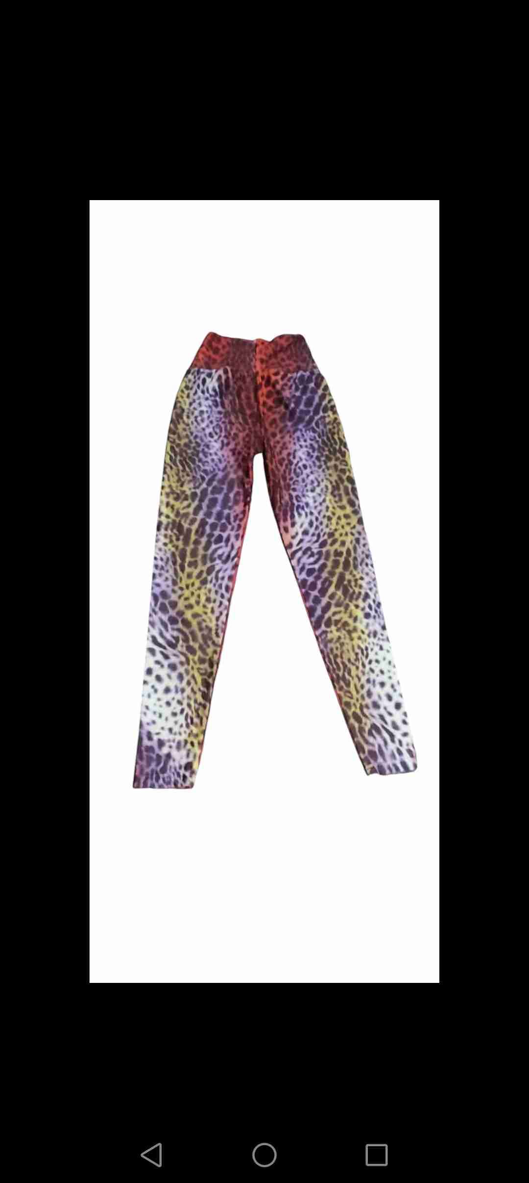 Leggings multicolor con estampado - miniatura 2