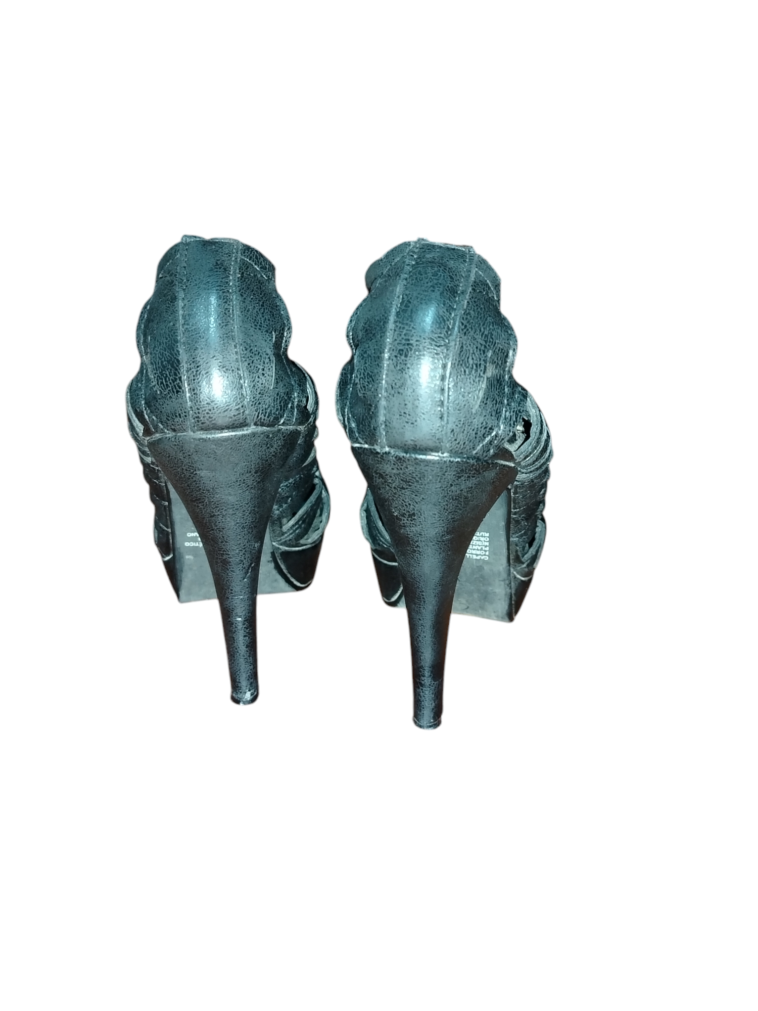 Zapatos de tacón alto negros - miniatura 3