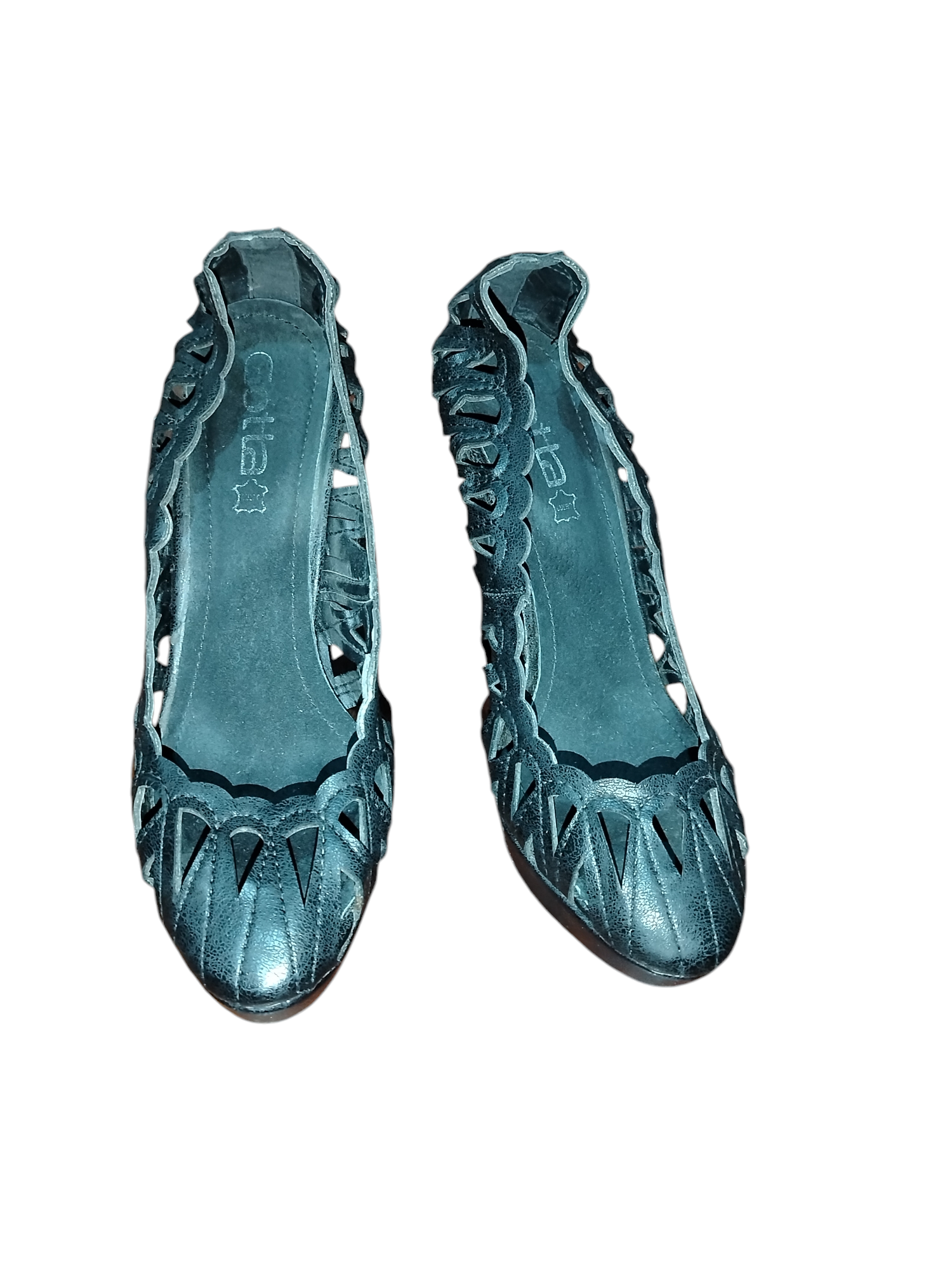 Zapatos de tacón alto negros - miniatura 4