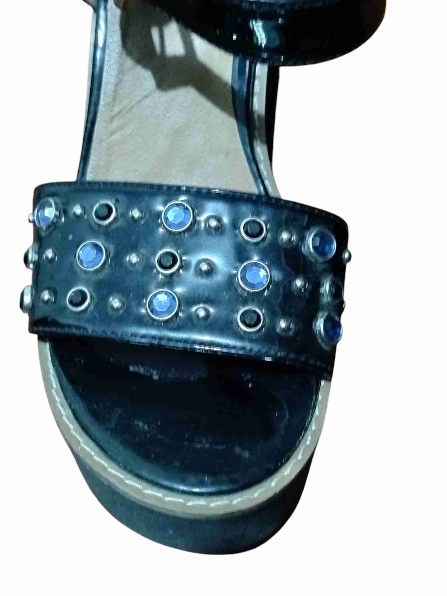 Sandalias Americanino negras con plataforma - miniatura 3