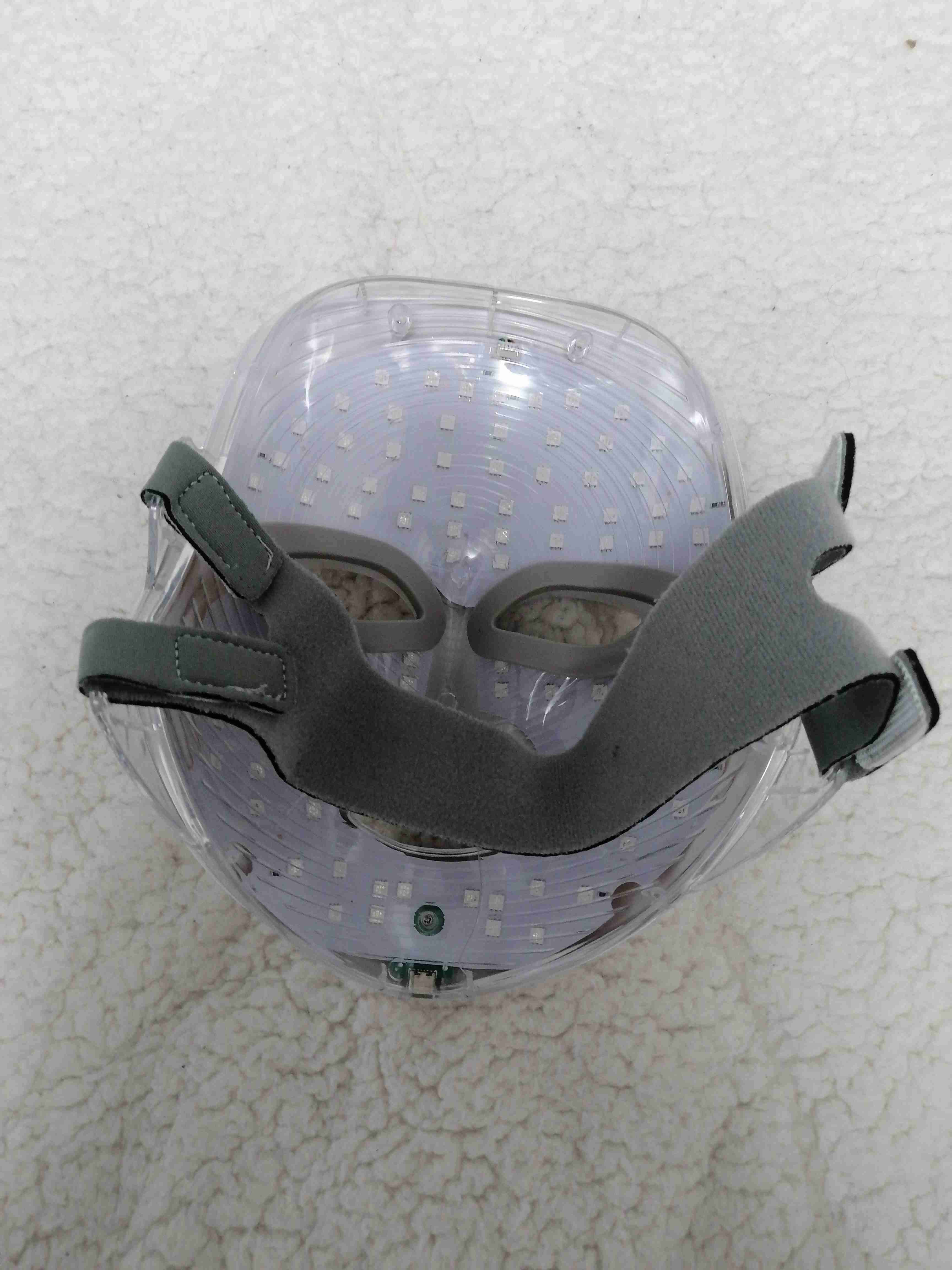 Máscara facial LED blanca - miniatura 6