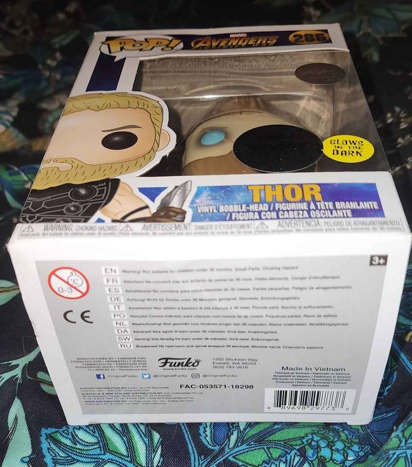 Funko Pop 286 Thor Avengers Infinity War - miniatura 3