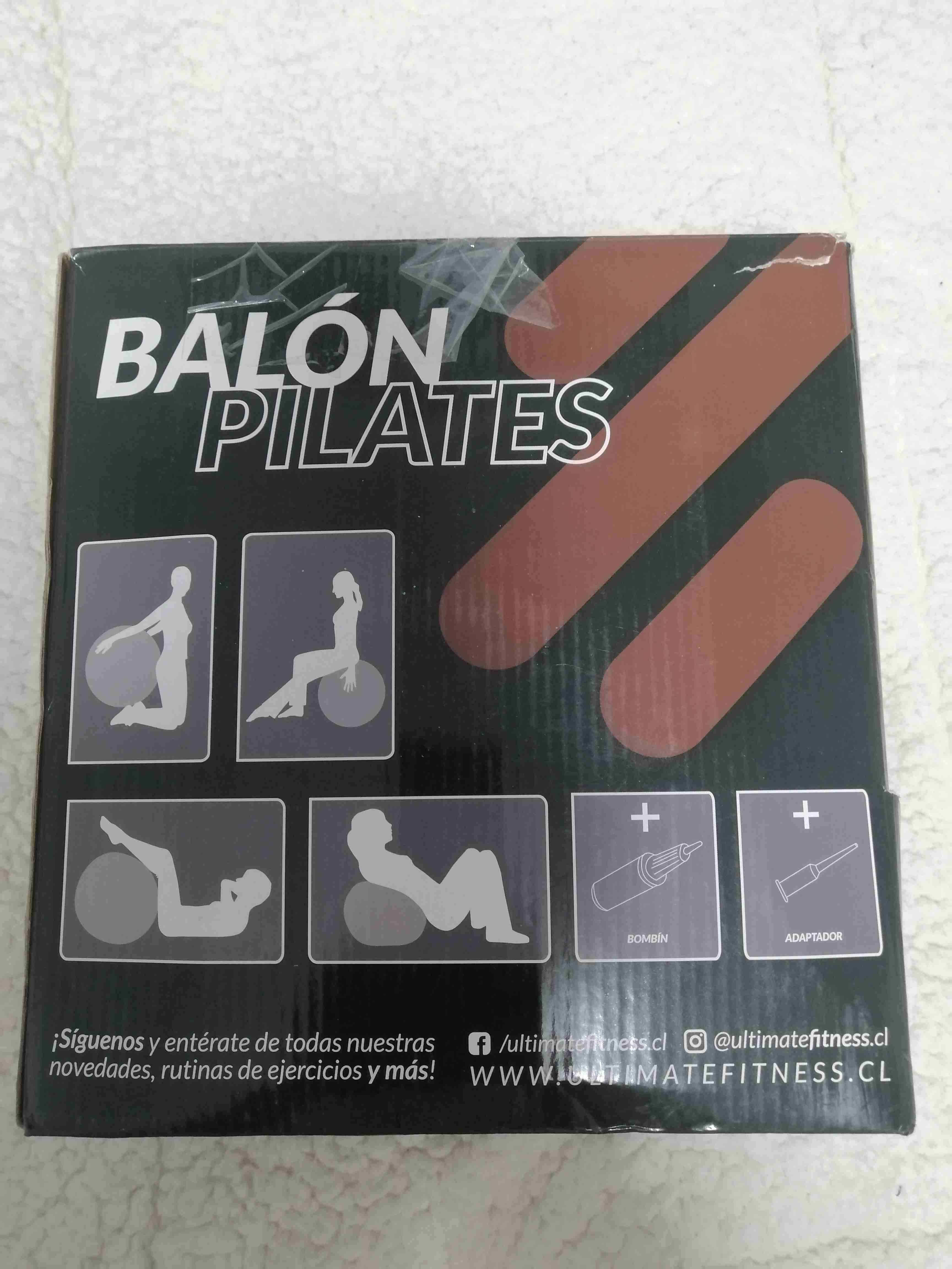 Balón de Pilates con accesorios