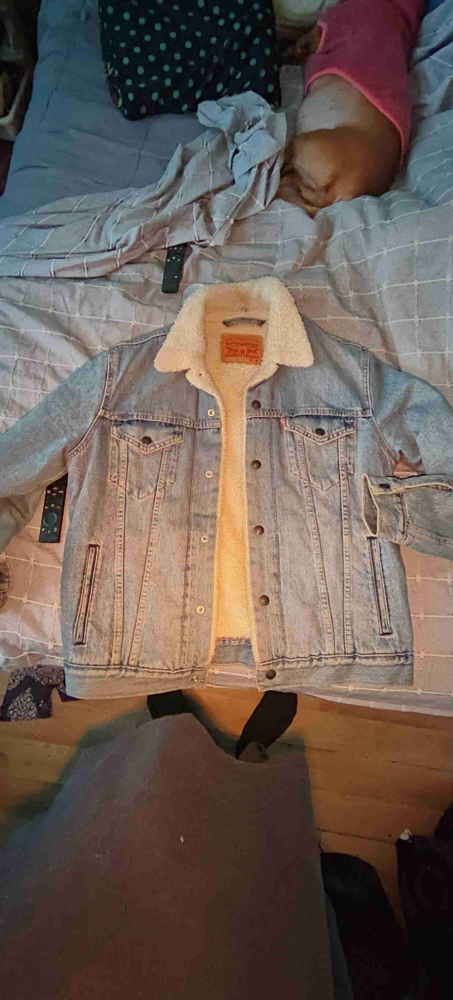 Chaqueta de mezclilla con forro - miniatura 1