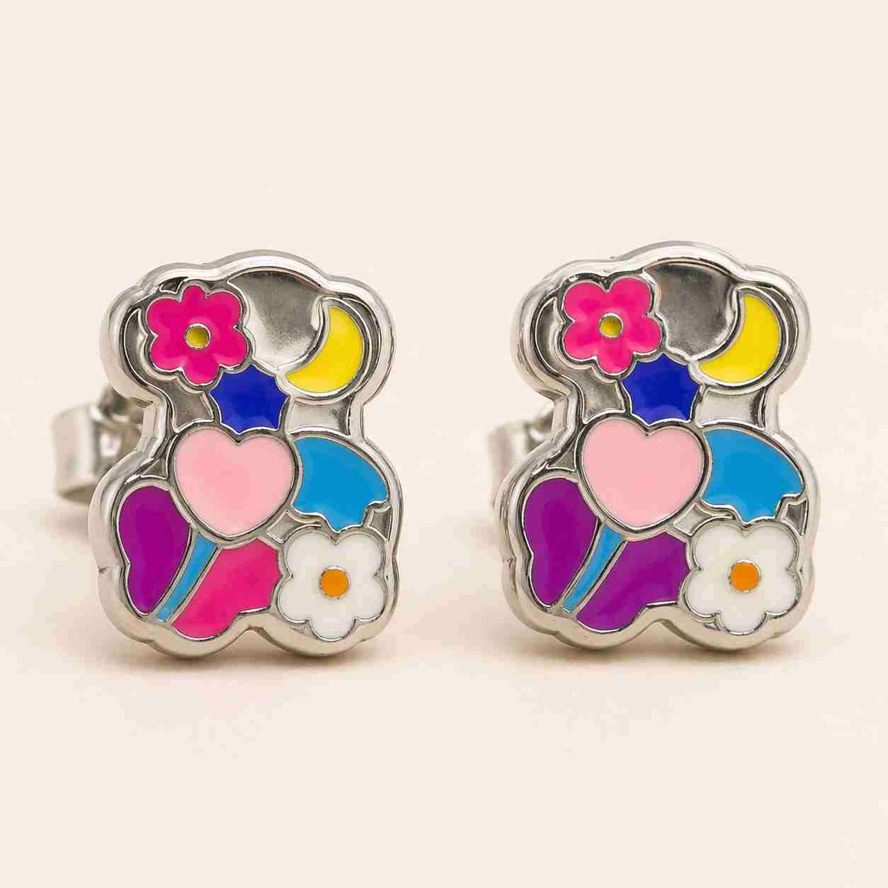 Aros de osito coloridos - miniatura 1