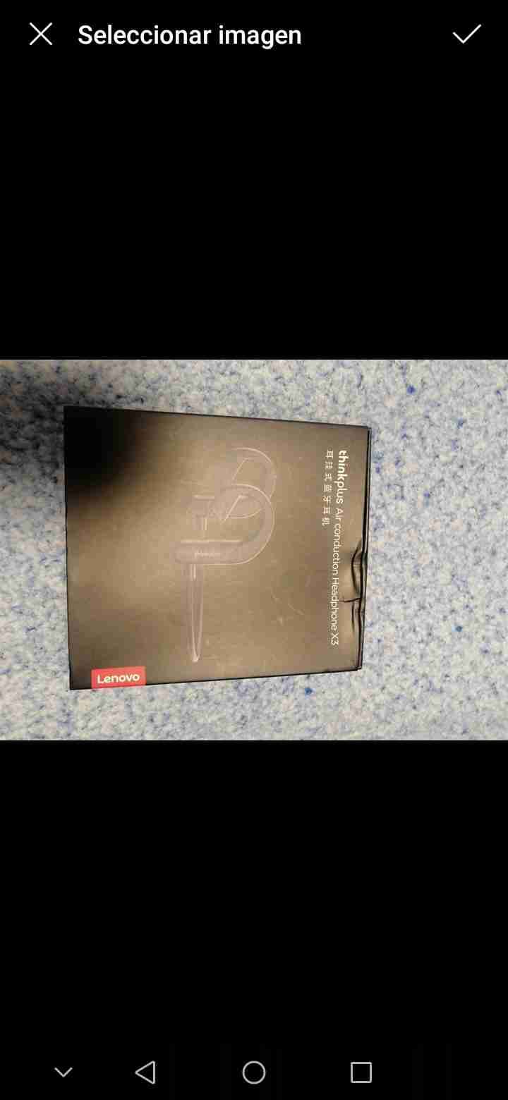 Audífonos Lenovo X5 negros - miniatura 2