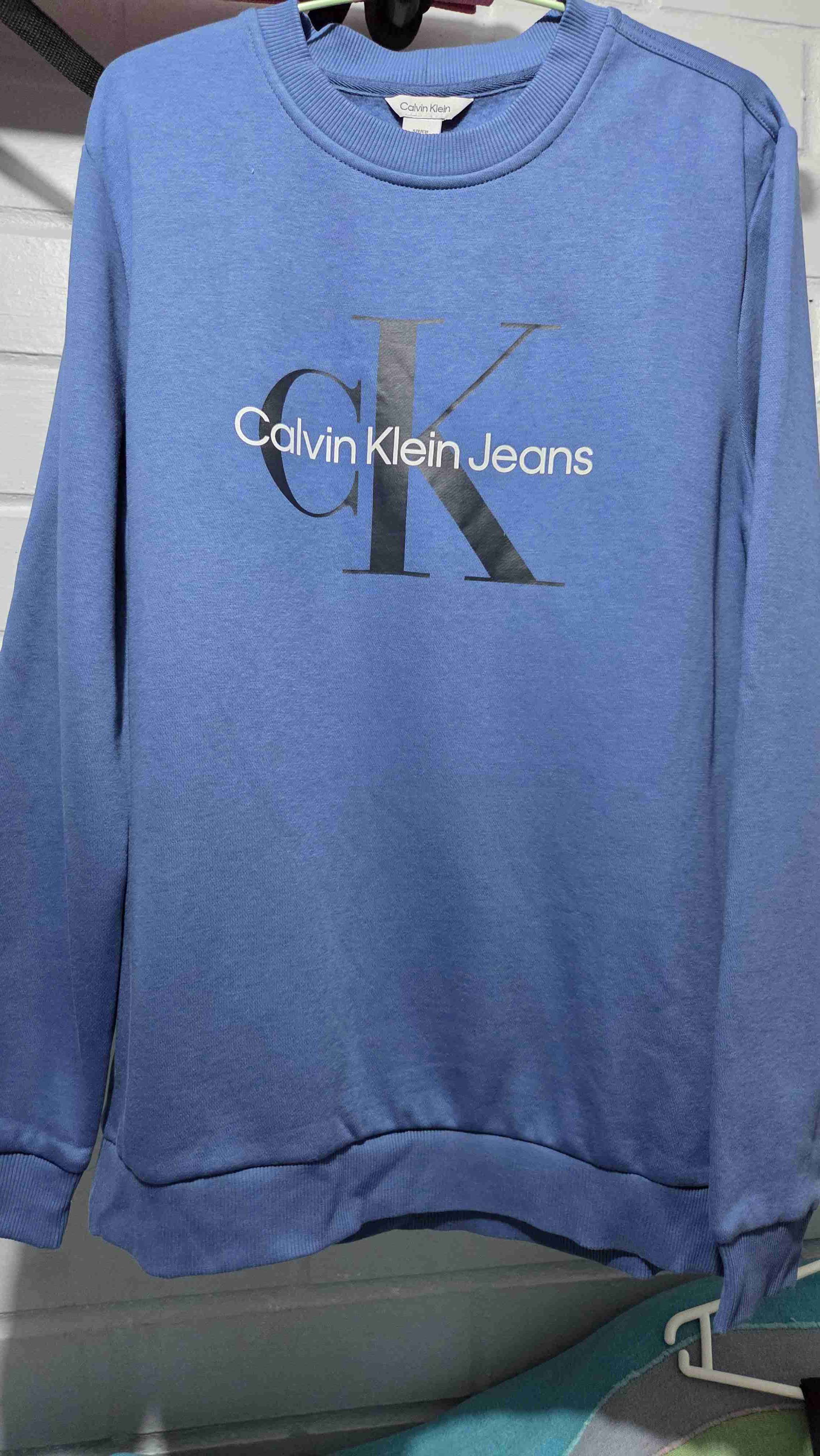 Polerón Calvin Klein azul