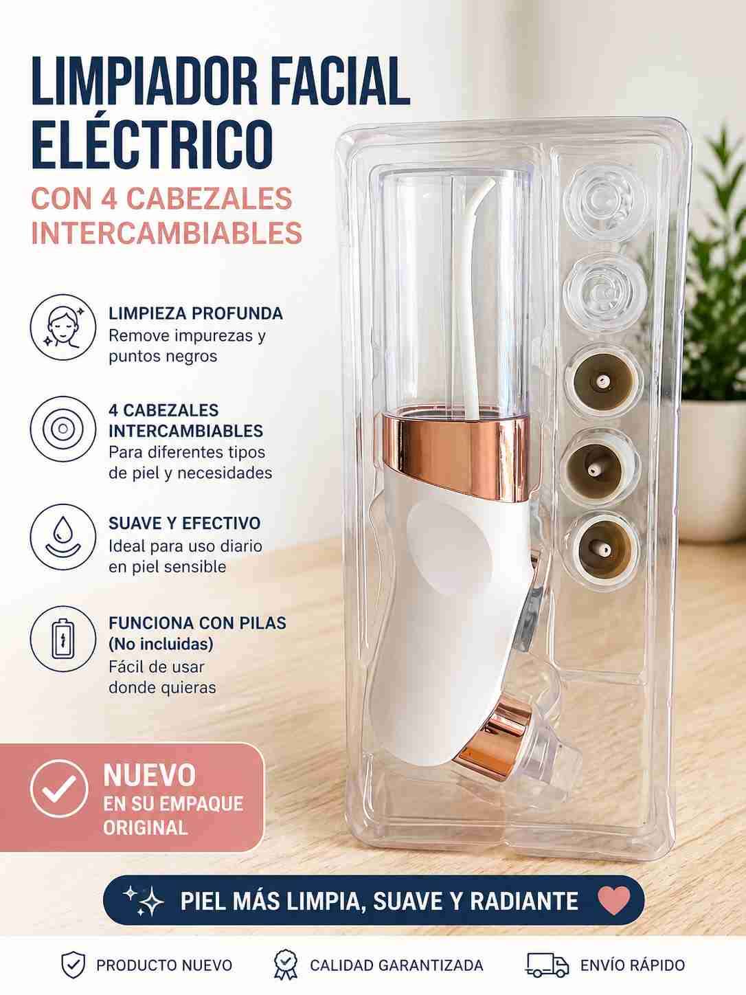 Limpiador facial con succión - miniatura 2