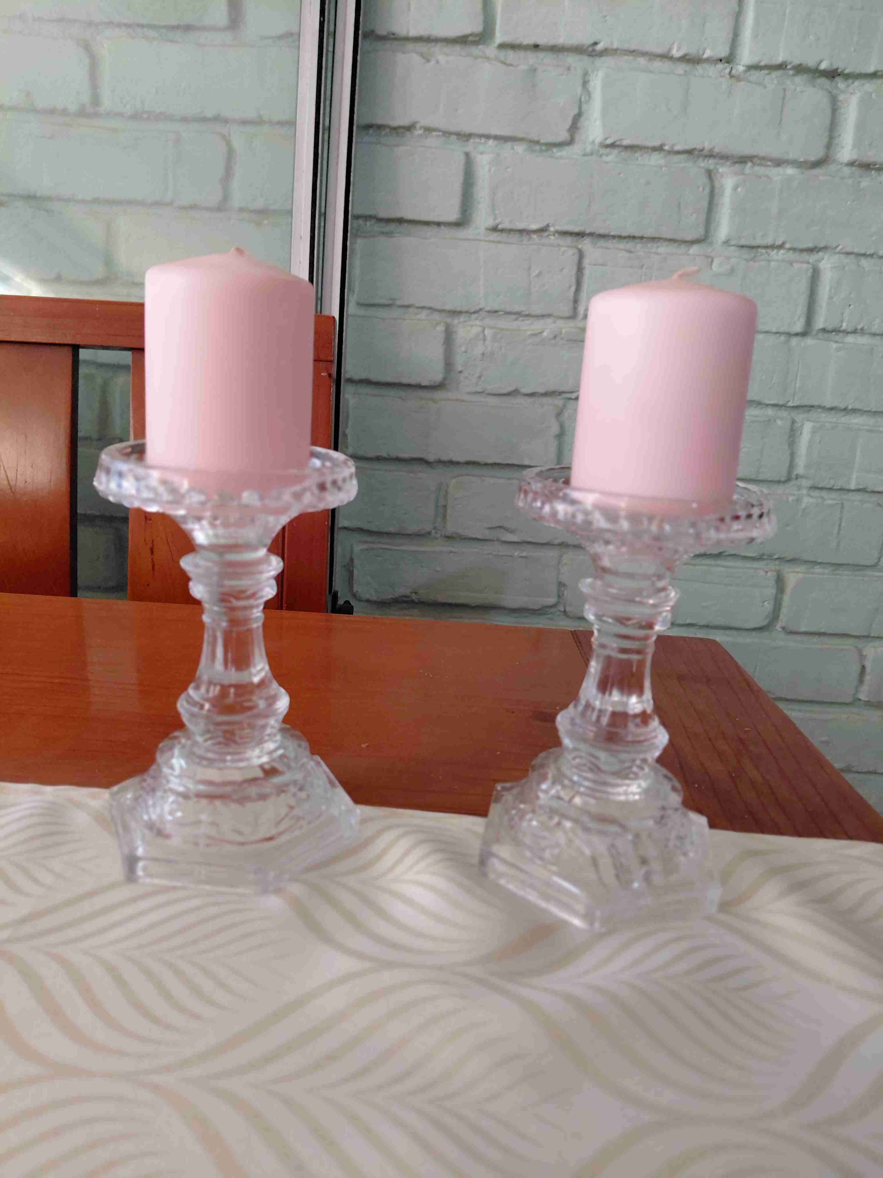 Faroles decorativos blancos y candelabros precio p - miniatura 6