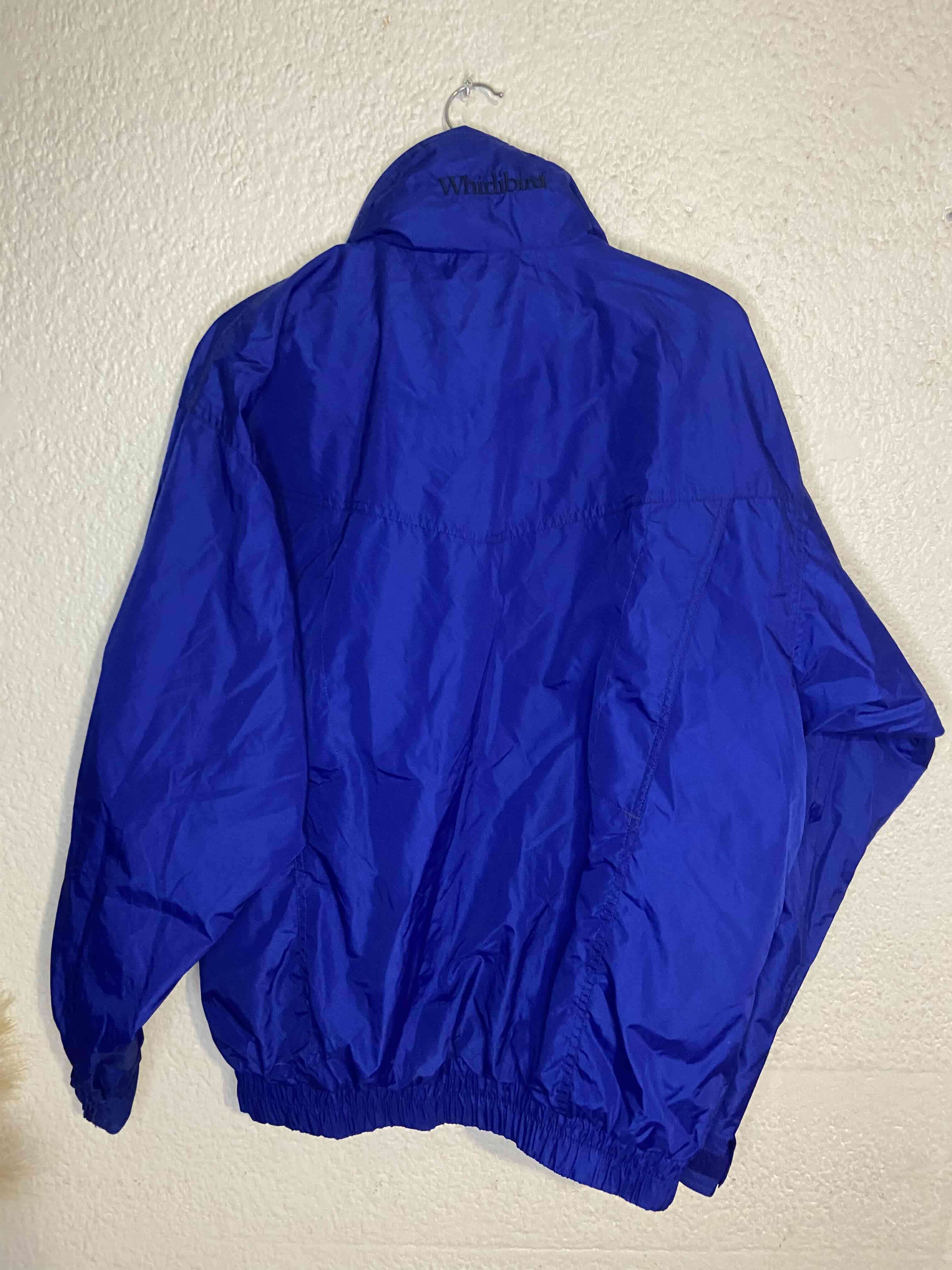 Chaqueta azul Columbia con capucha - miniatura 2