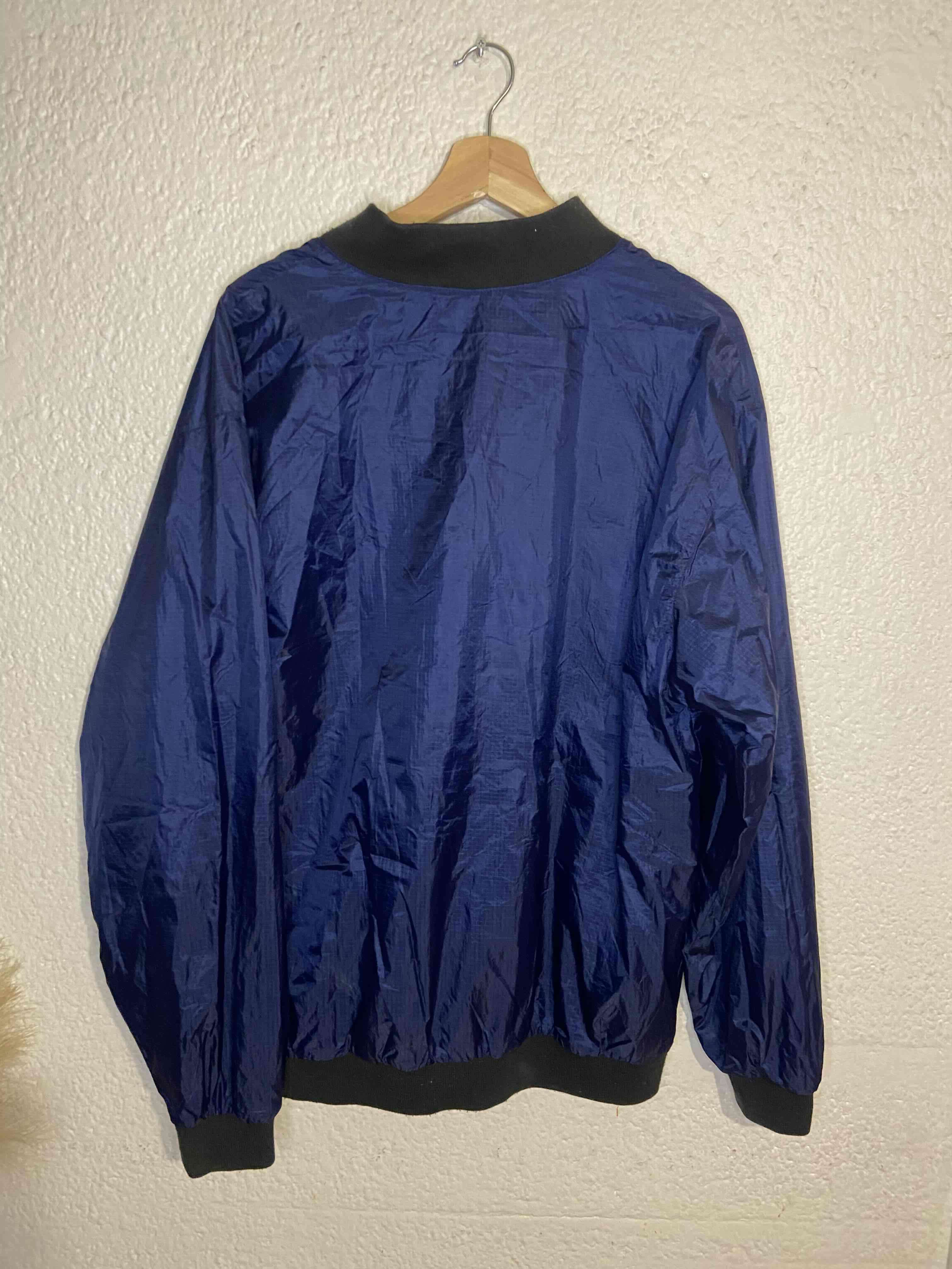 Chaqueta cortavientos azul Adidas - miniatura 2