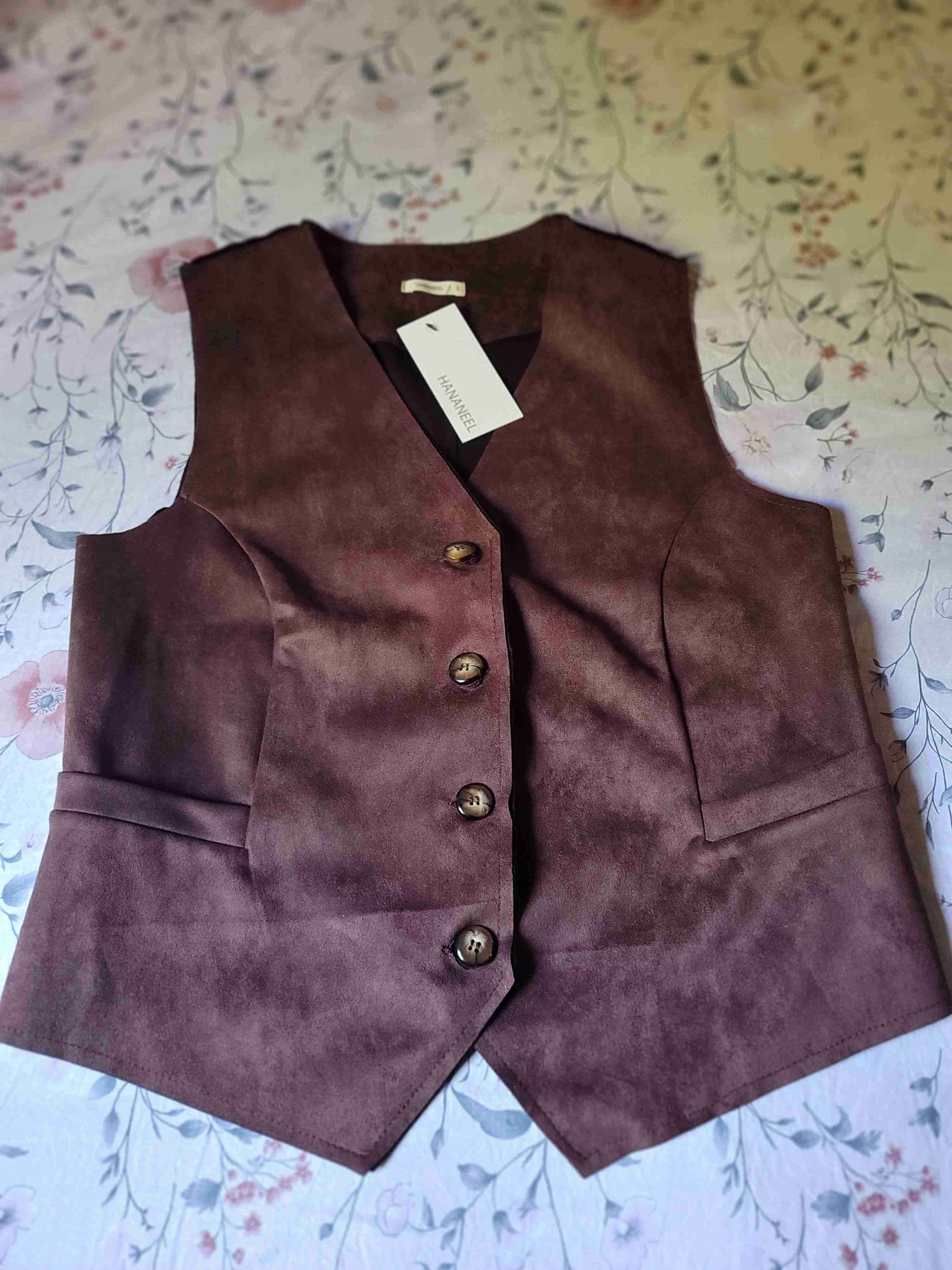 Traje marrón con chaleco y pantalón - miniatura 2