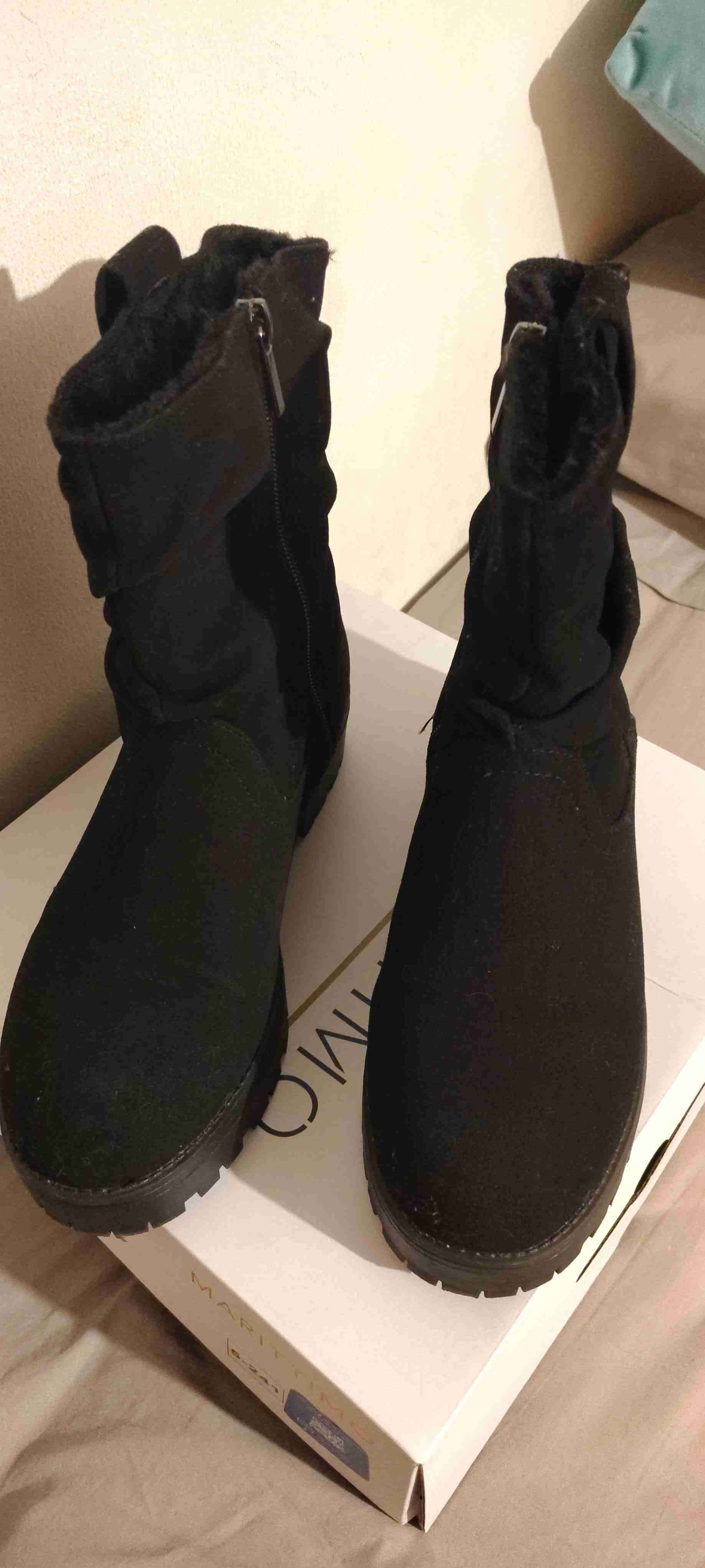 Botas negras con cremallera maritimo - miniatura 3