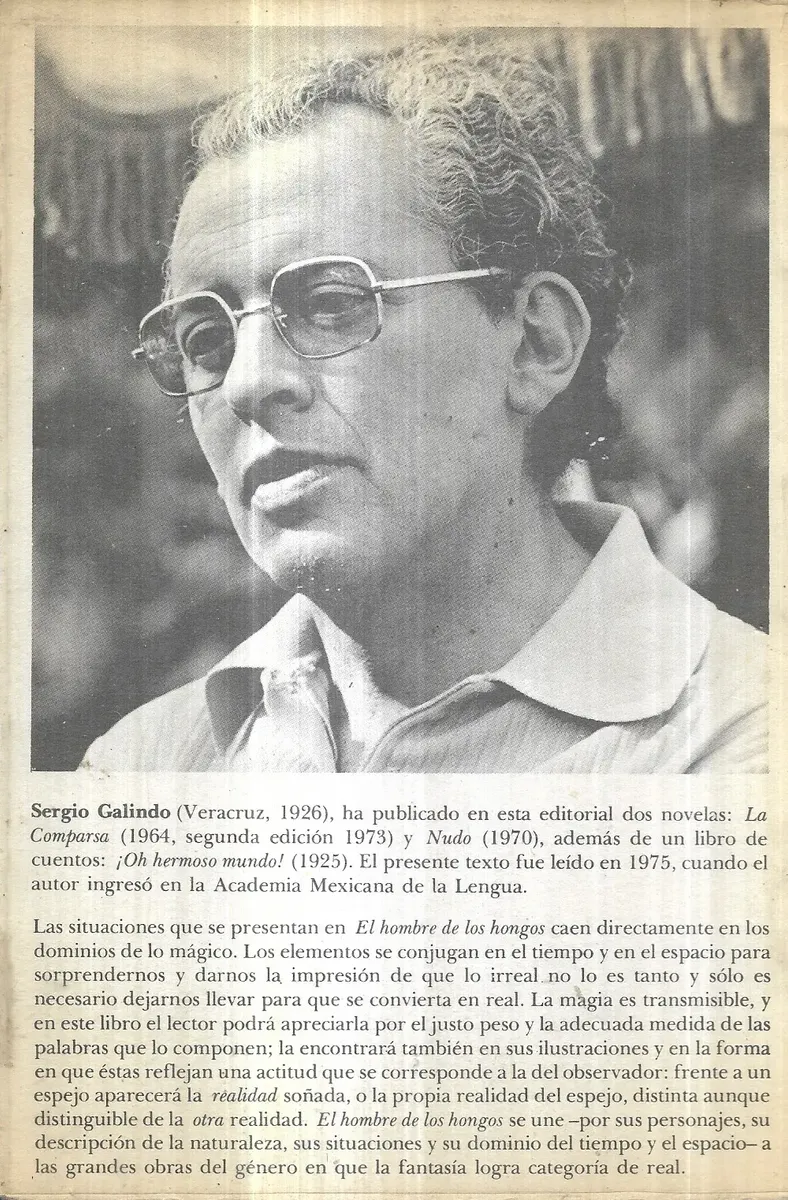 Libro El Hombre De Los Hongos / Sergio Galindo - miniatura 2